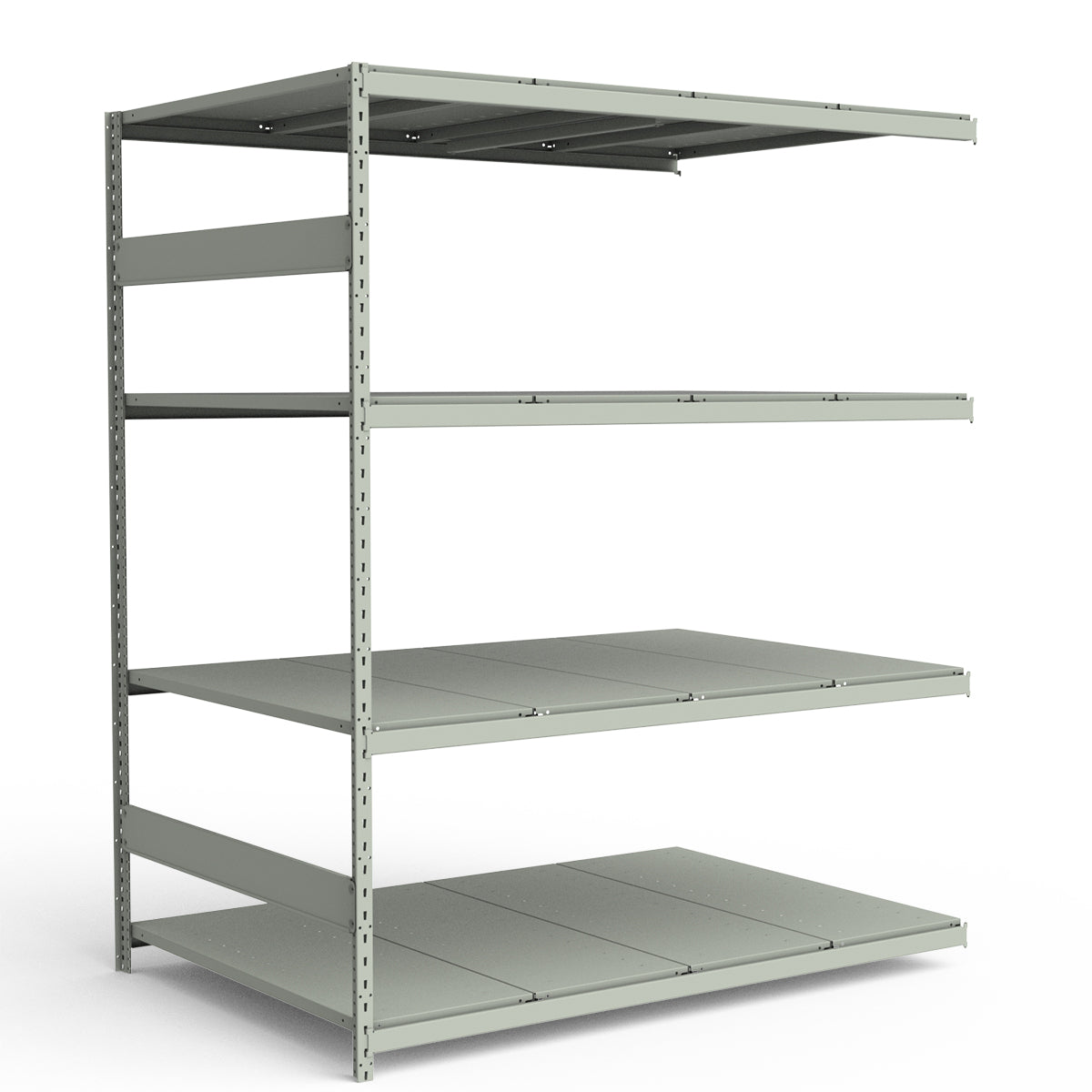 Bulk Storage Rack - Steel Decking - 4 levels (Add-On)