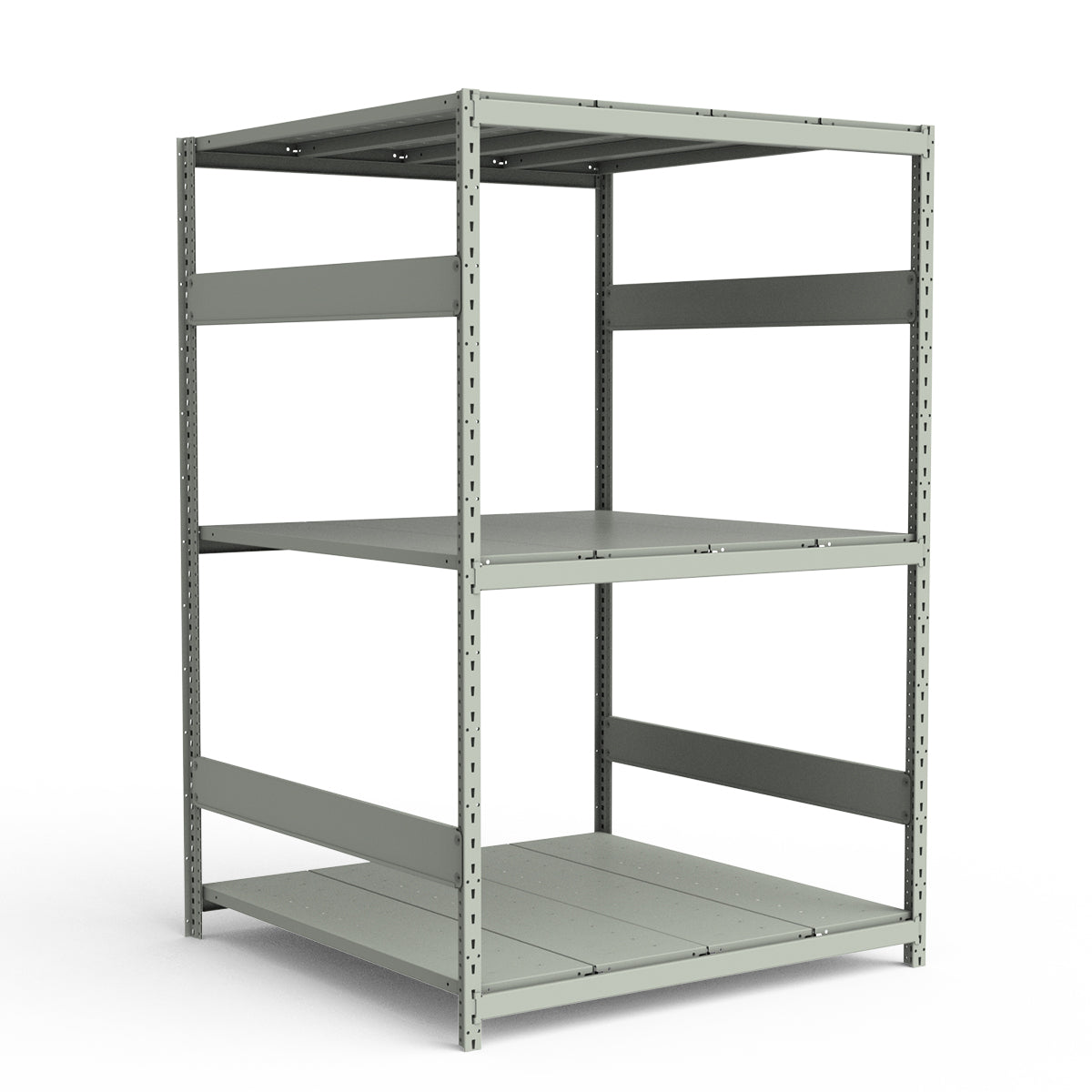 Bulk Storage Rack - Steel Decking - 3 levels (Starter)