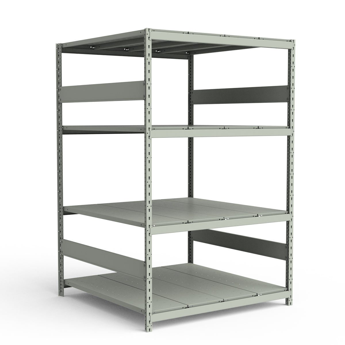 Bulk Storage Rack - Steel Decking - 4 levels (Starter)