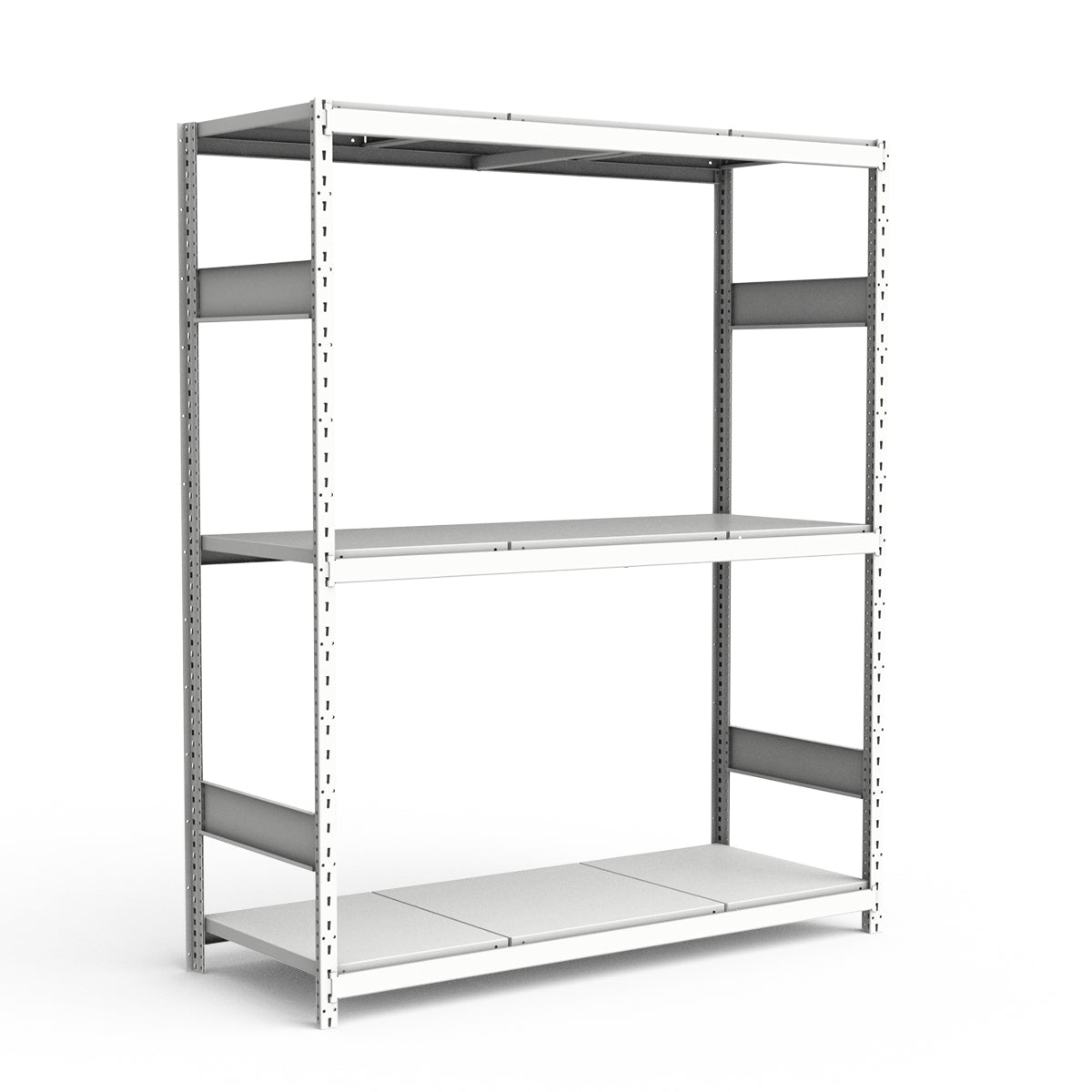 Bulk Storage Rack - Steel Decking - 3 levels (Starter)