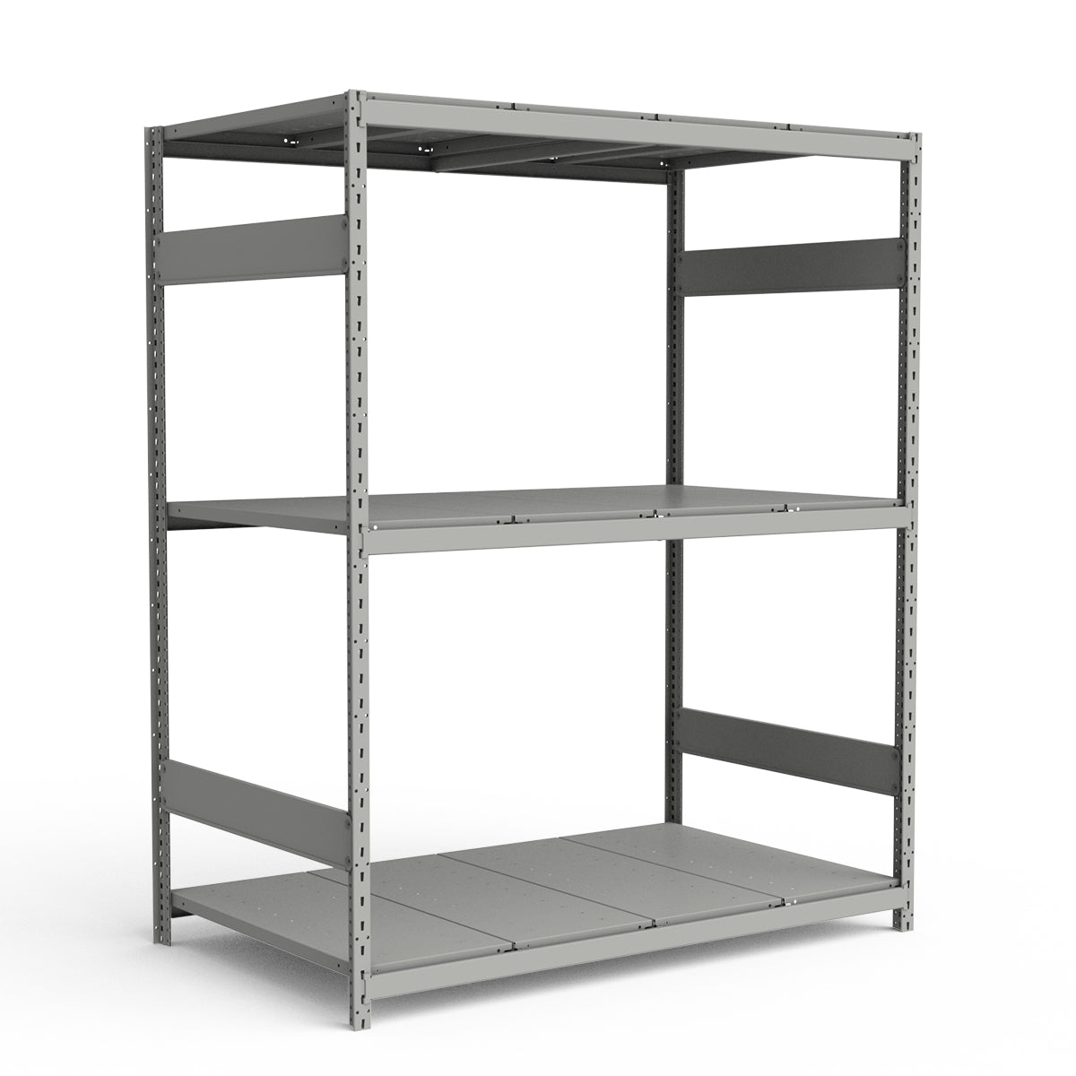 Bulk Storage Rack - Steel Decking - 3 levels (Starter)