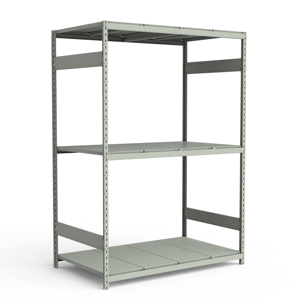 Bulk Storage Rack - Steel Decking - 3 levels (Starter)