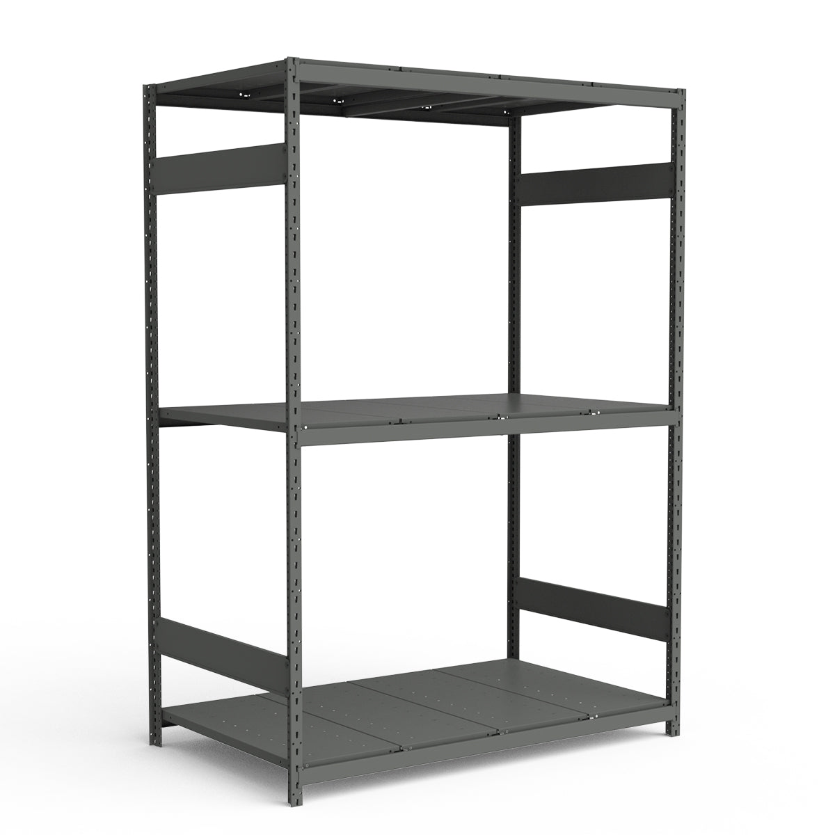 Bulk Storage Rack - Steel Decking - 3 levels (Starter)