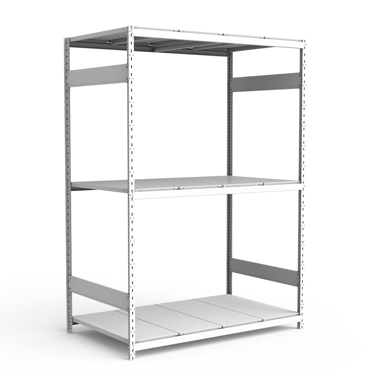 Bulk Storage Rack - Steel Decking - 3 levels (Starter)