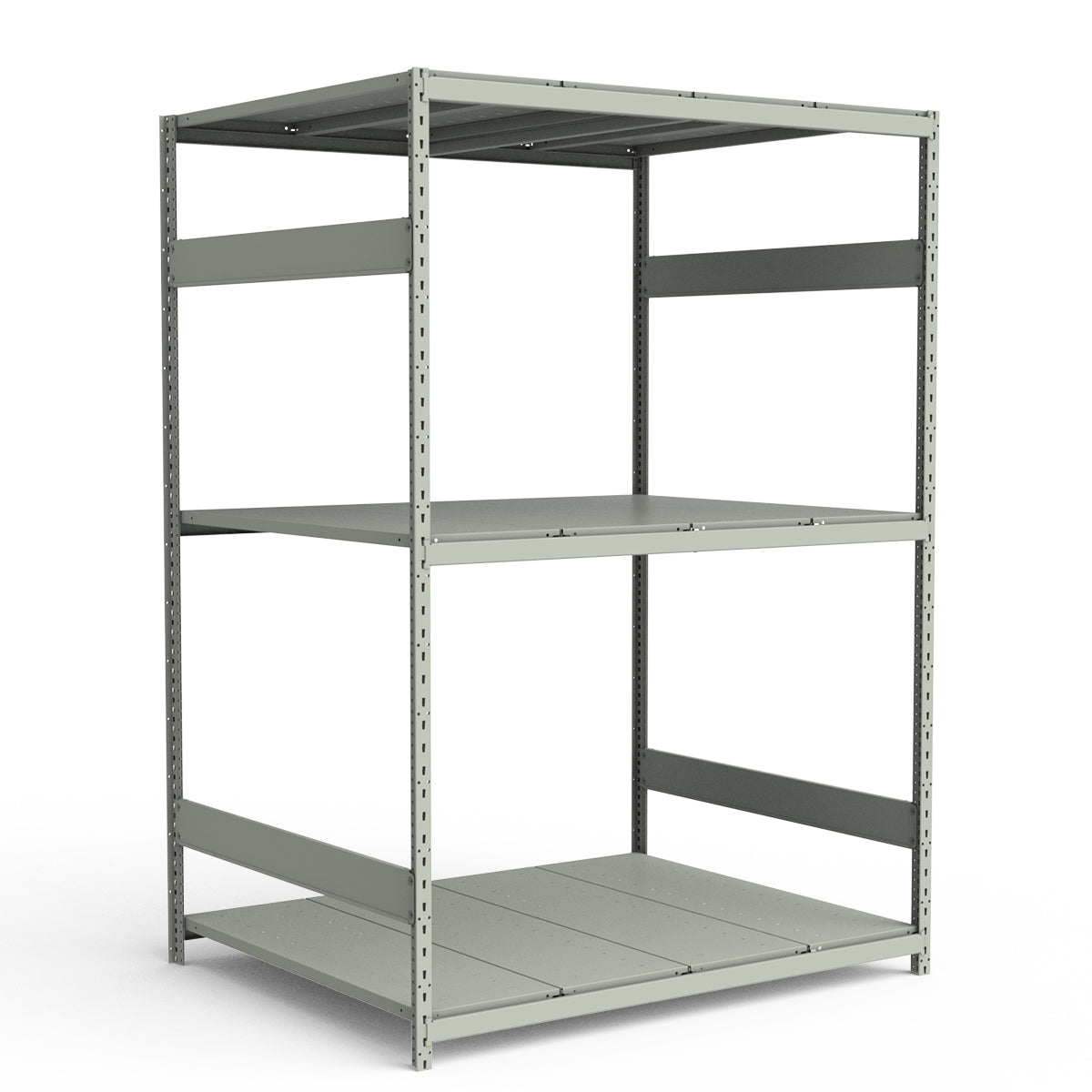Bulk Storage Rack - Steel Decking - 3 levels (Starter)