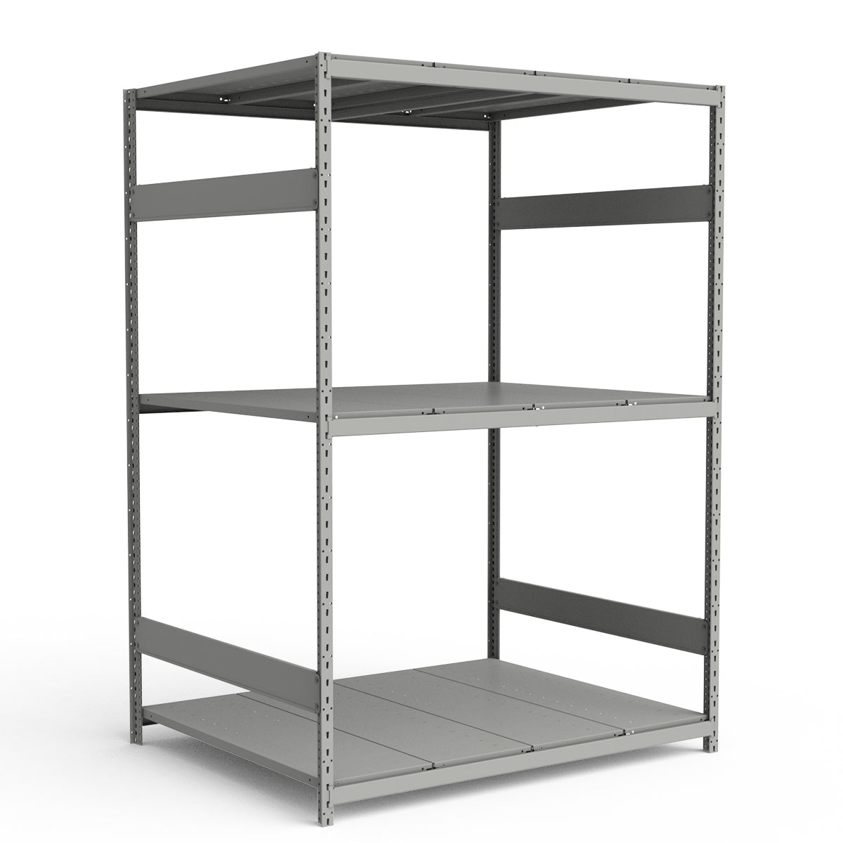 Bulk Storage Rack - Steel Decking - 3 levels (Starter)
