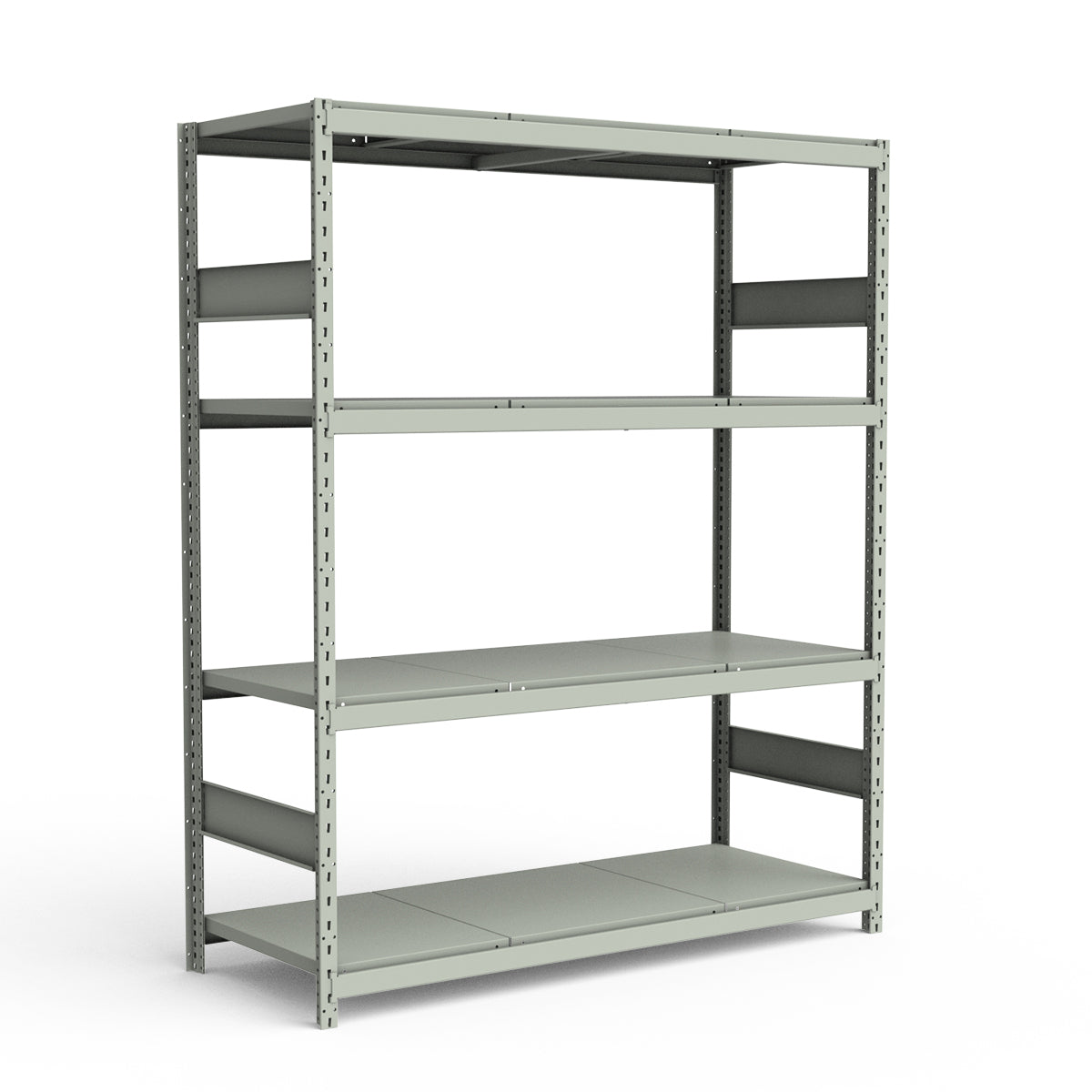 Bulk Storage Rack - Steel Decking - 4 levels (Starter)