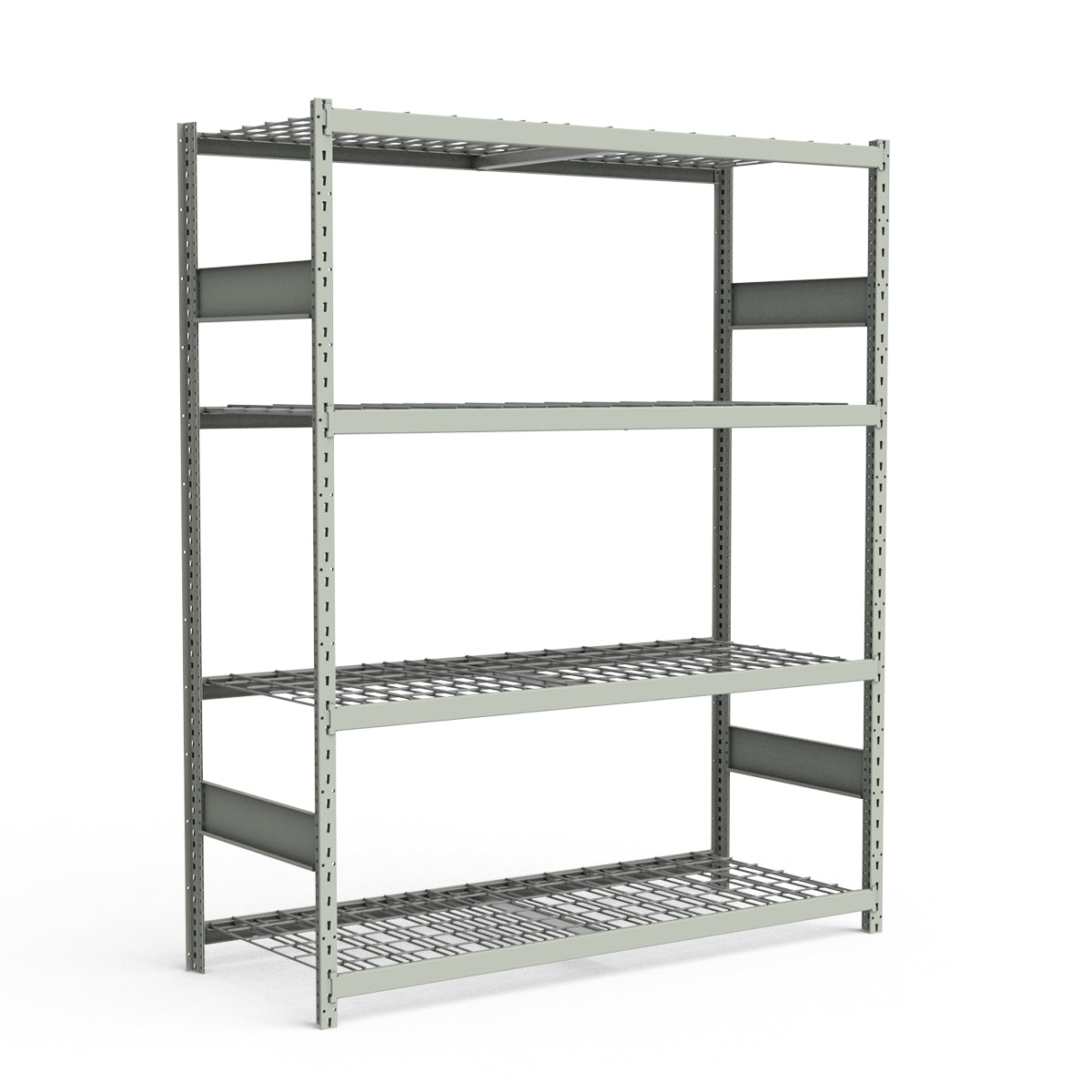 Bulk Storage Rack - Wire Decking - 4 levels (Starter)