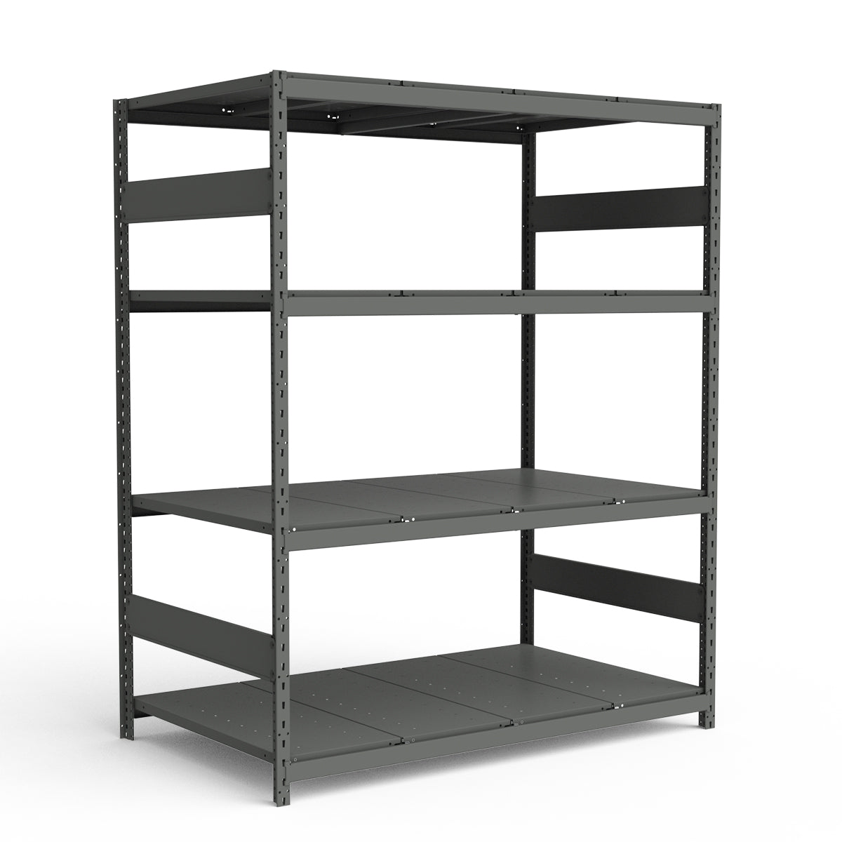 Bulk Storage Rack - Steel Decking - 4 levels (Starter)