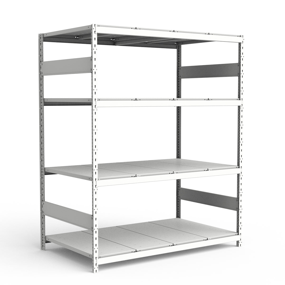 Bulk Storage Rack - Steel Decking - 4 levels (Starter)