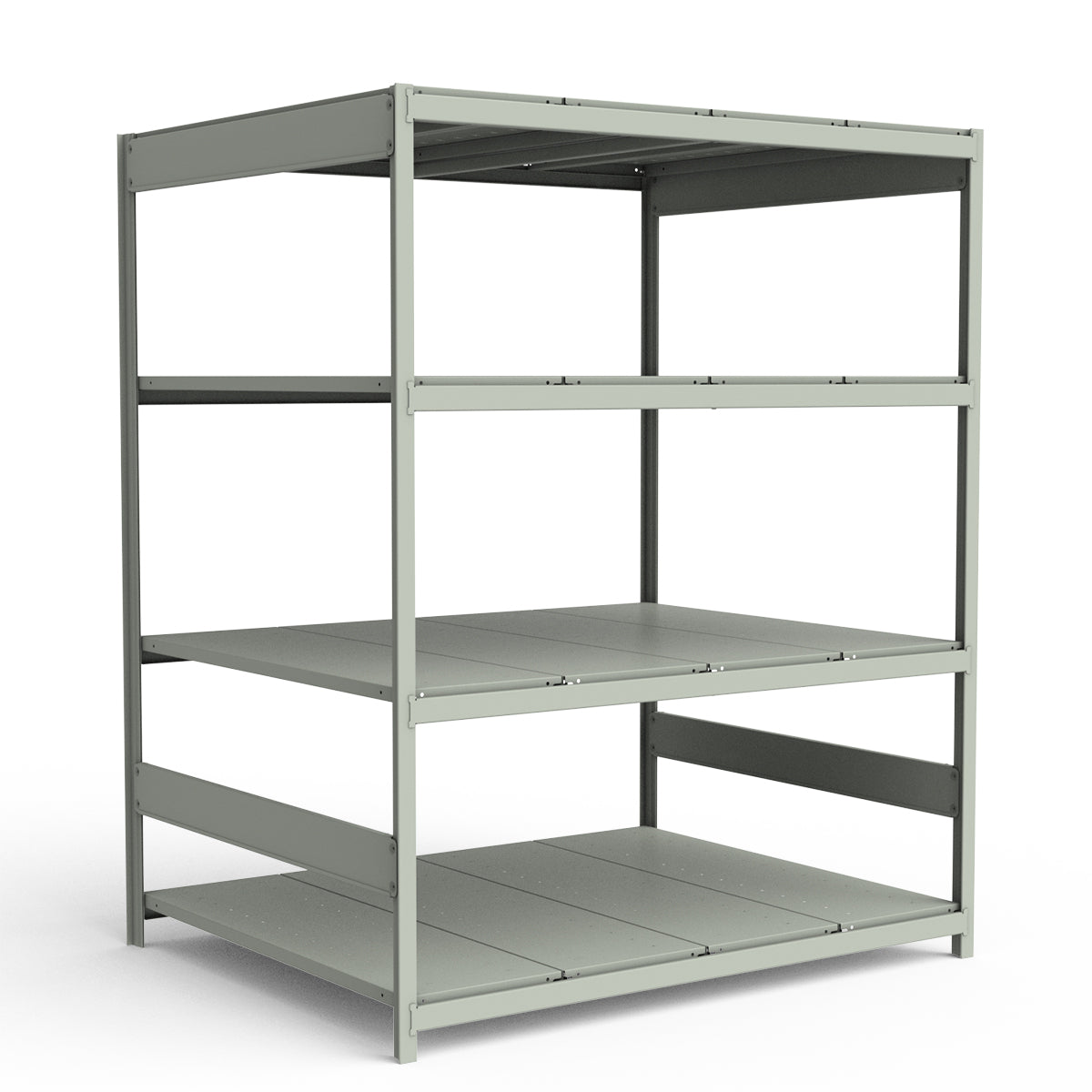 Bulk Storage Rack - Steel Decking - 4 levels (Starter)