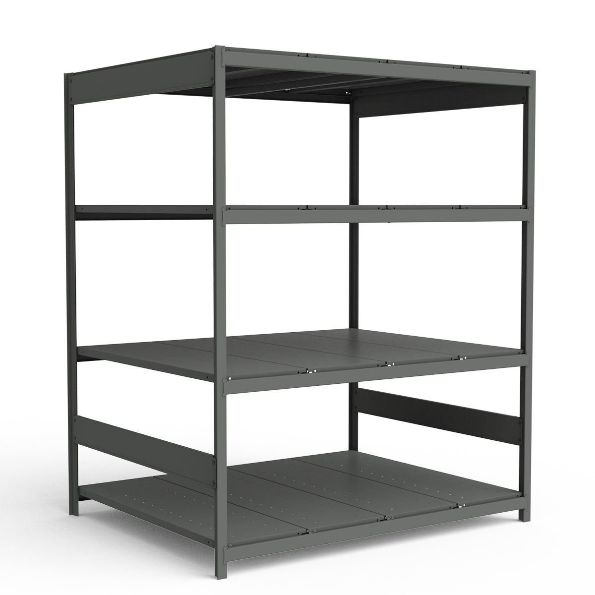 Bulk Storage Rack - Steel Decking - 4 levels (Starter)