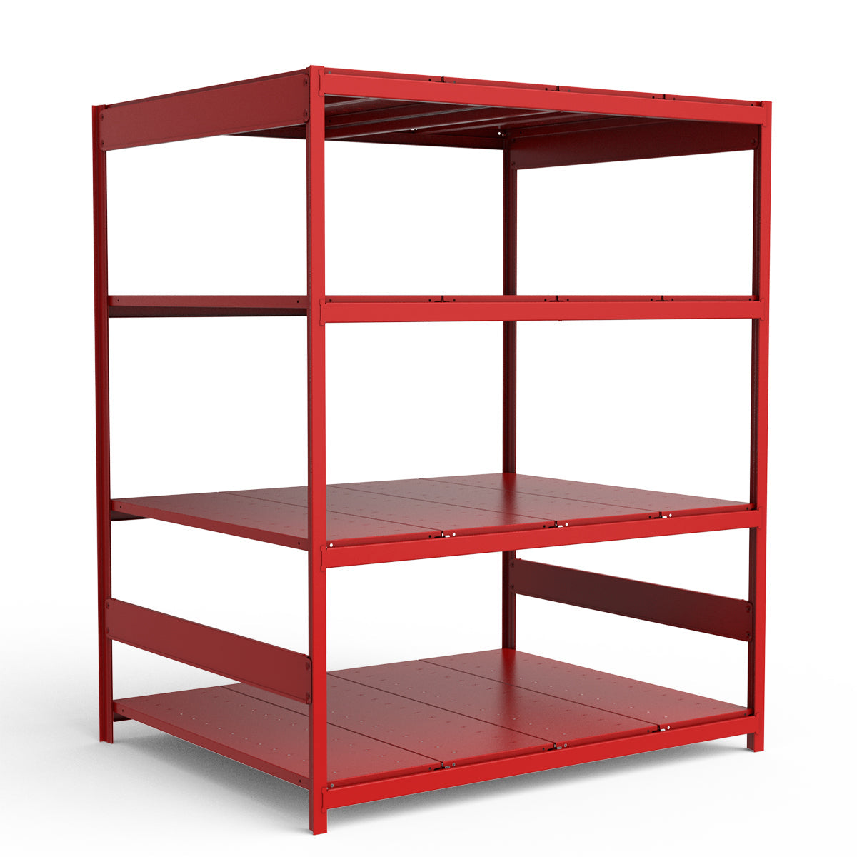 Bulk Storage Rack - Steel Decking - 4 levels (Starter)
