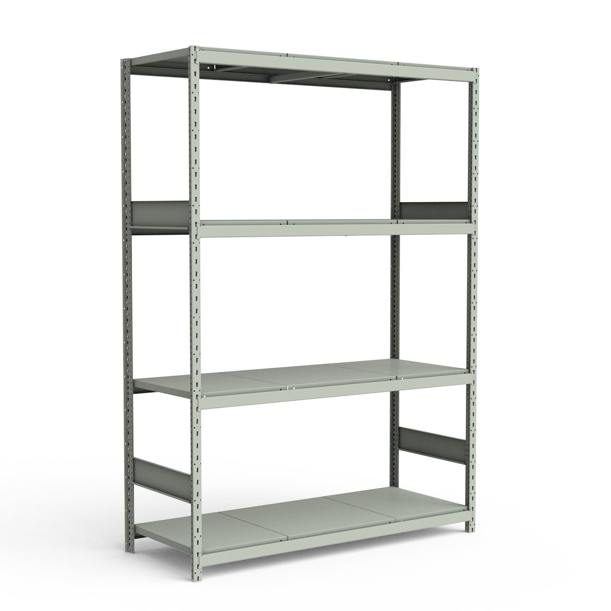 Bulk Storage Rack - Steel Decking - 4 levels (Starter)