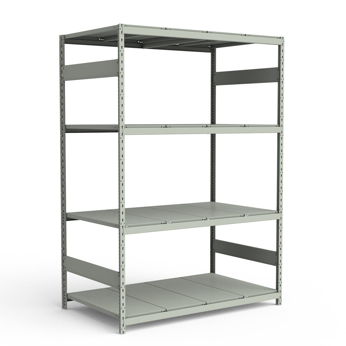 Bulk Storage Rack - Steel Decking - 4 levels (Starter)