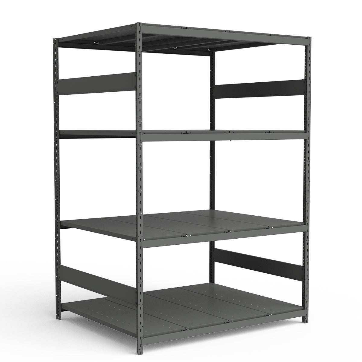 Bulk Storage Rack - Steel Decking - 4 levels (Starter)