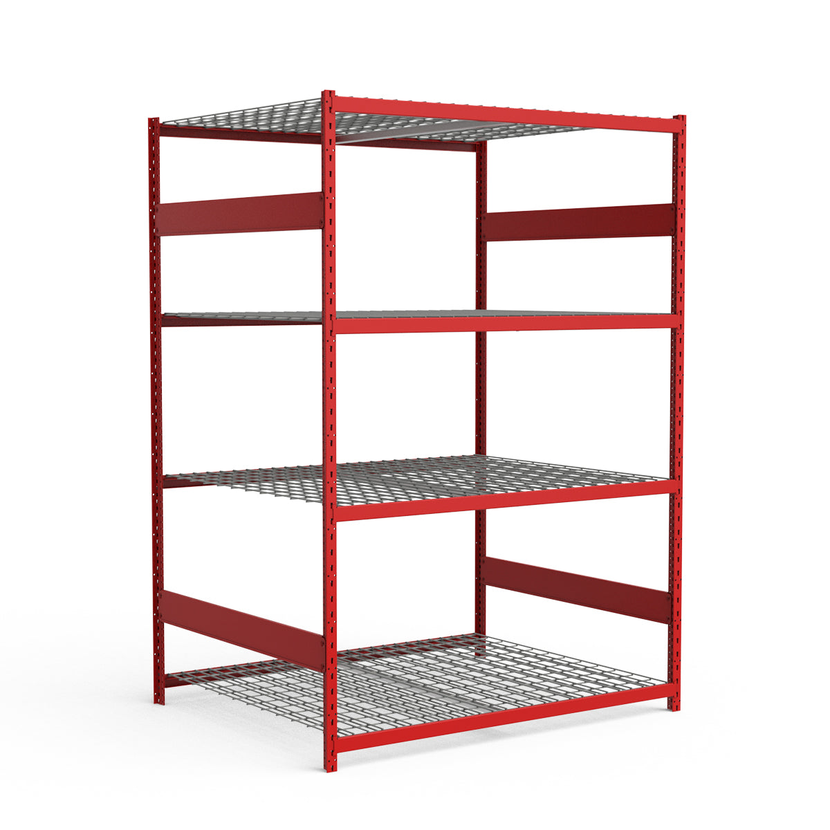 Bulk Storage Rack - Wire Decking - 4 levels (Starter)