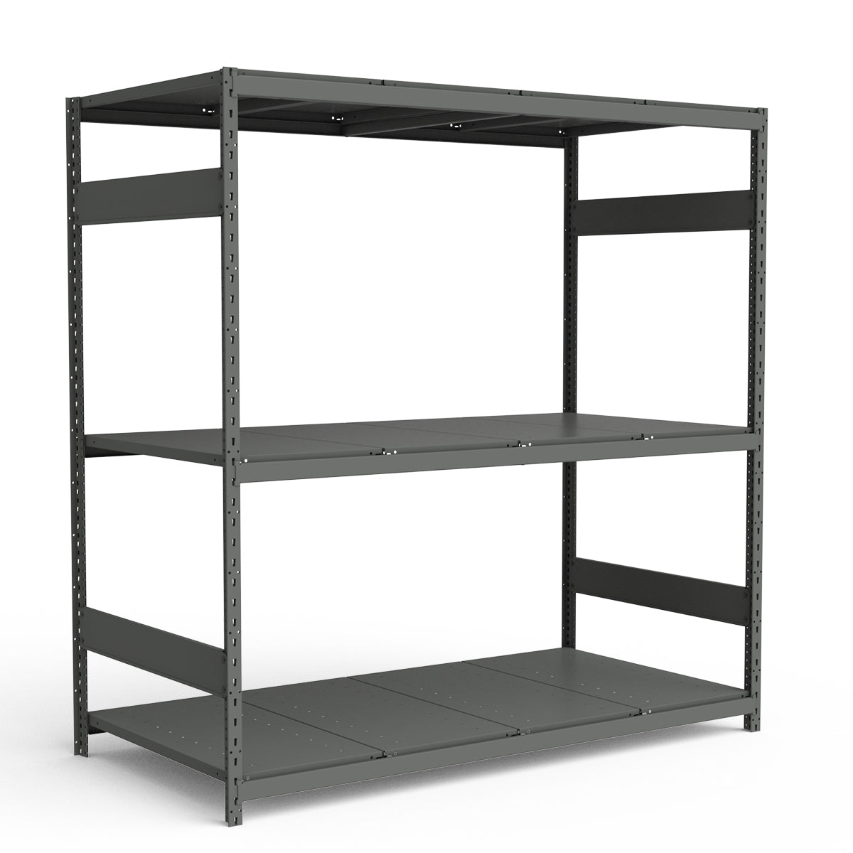 Bulk Storage Rack - Steel Decking - 3 levels (Starter)