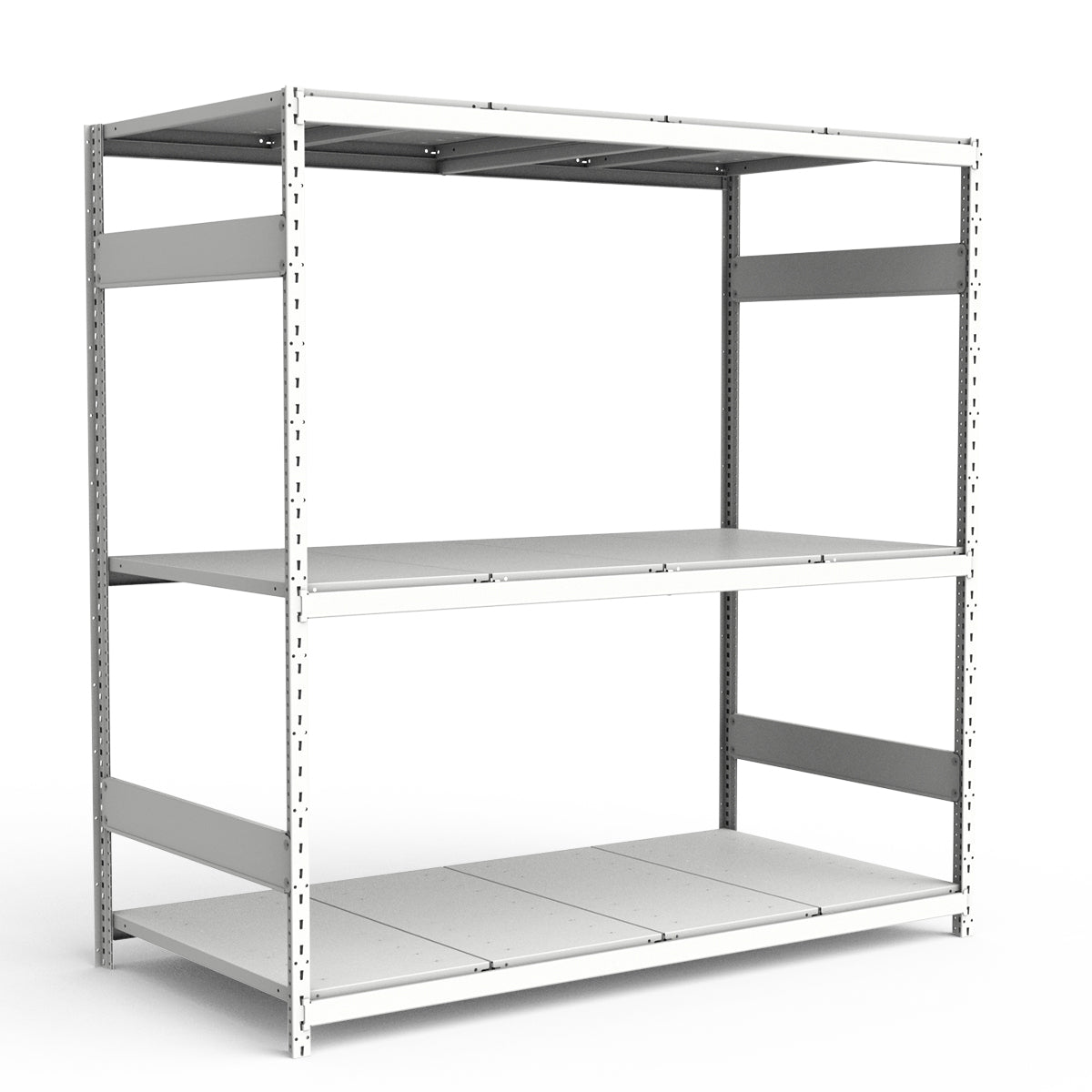 Bulk Storage Rack - Steel Decking - 3 levels (Starter)