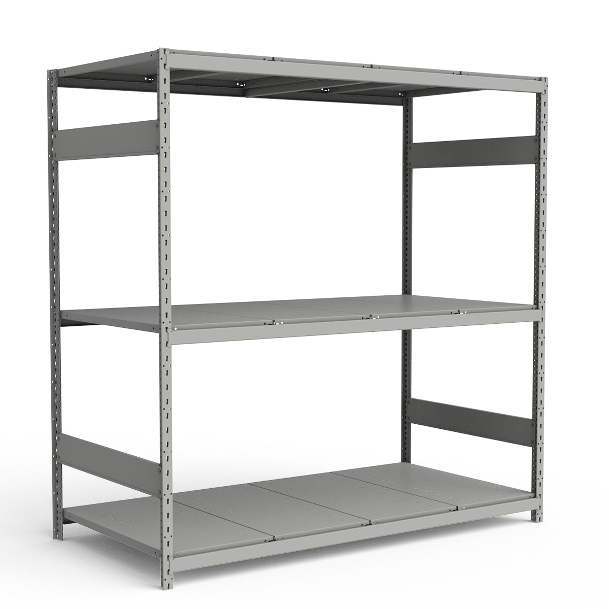 Bulk Storage Rack - Steel Decking - 3 levels (Starter)
