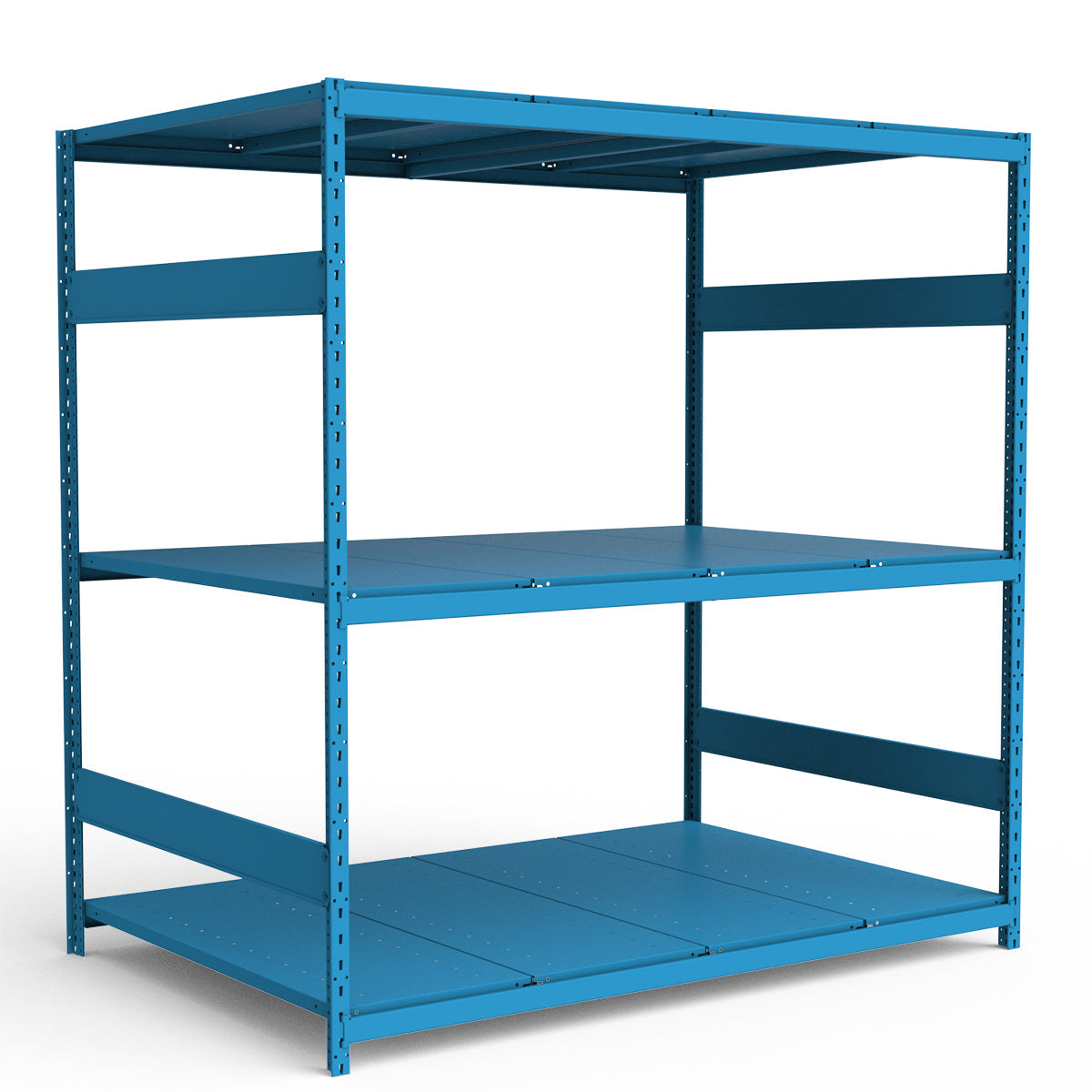 Bulk Storage Rack - Steel Decking - 3 levels (Starter)