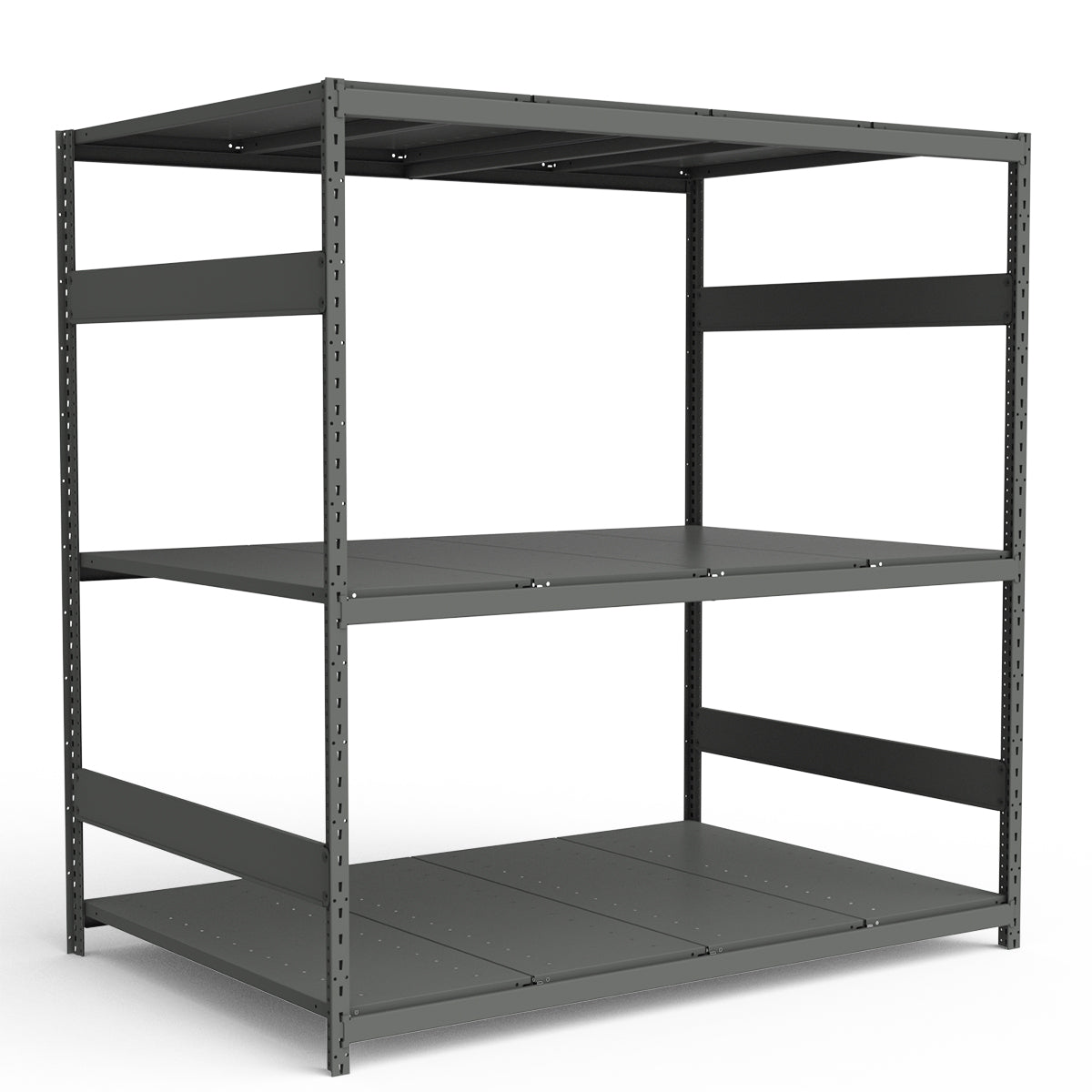Bulk Storage Rack - Steel Decking - 3 levels (Starter)