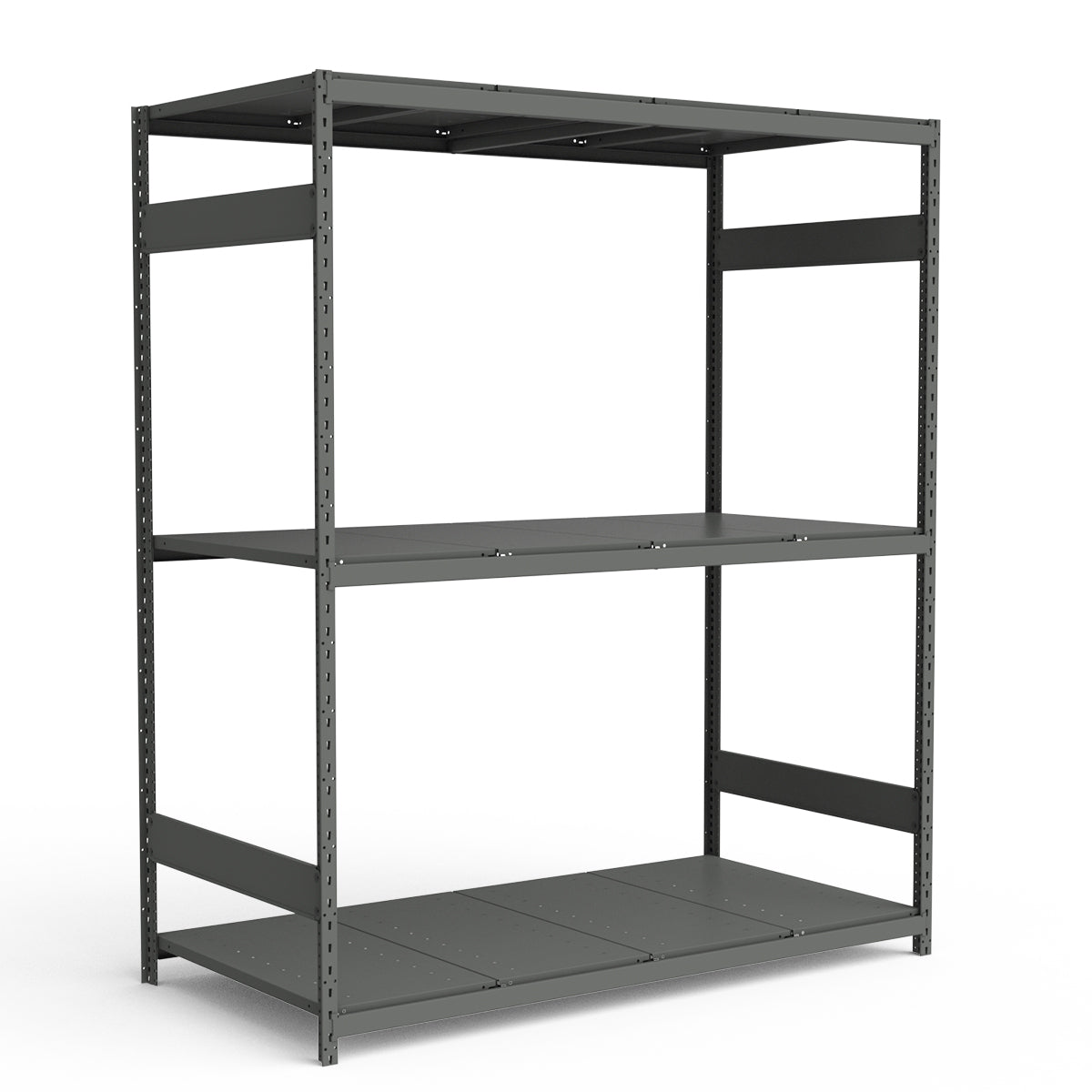 Bulk Storage Rack - Steel Decking - 3 levels (Starter)