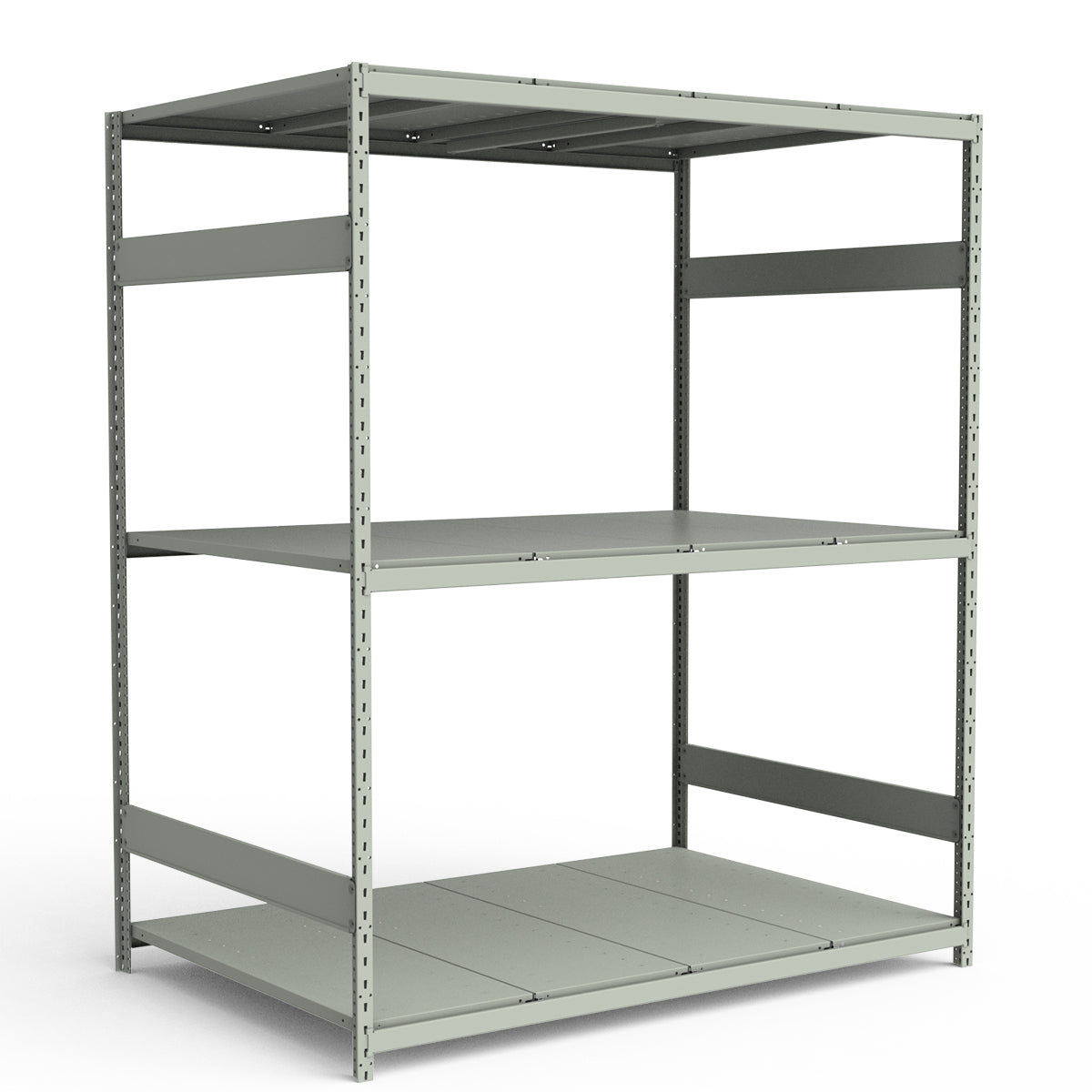 Bulk Storage Rack - Steel Decking - 3 levels (Starter)