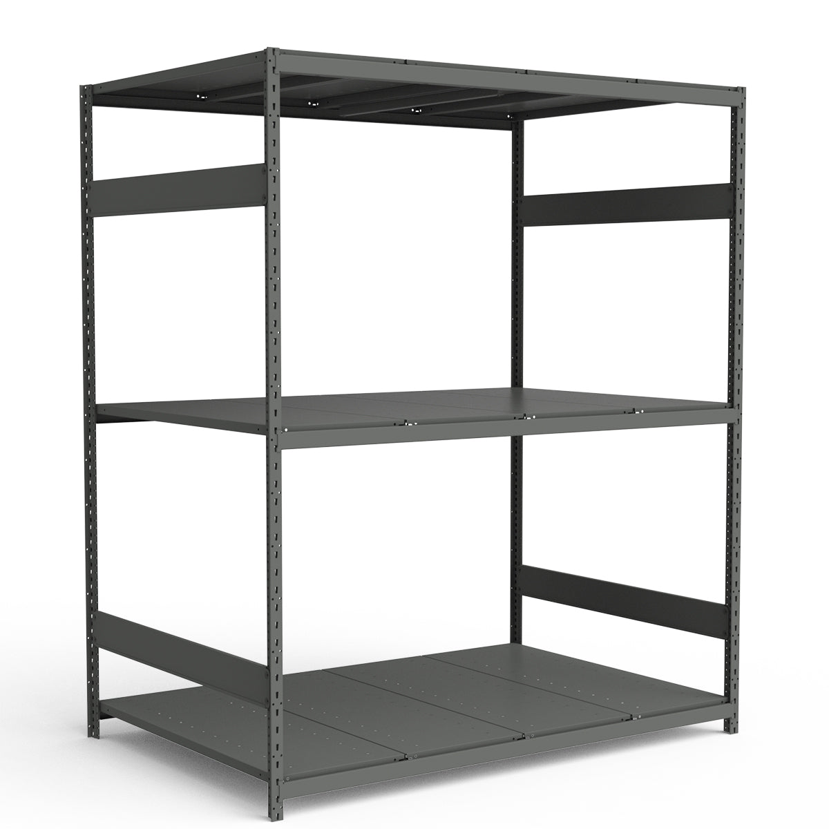 Bulk Storage Rack - Steel Decking - 3 levels (Starter)