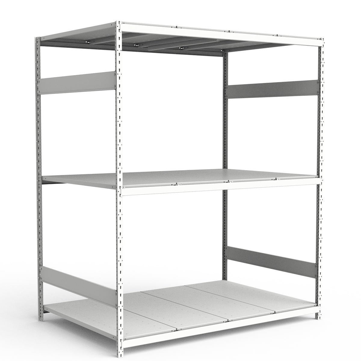 Bulk Storage Rack - Steel Decking - 3 levels (Starter)