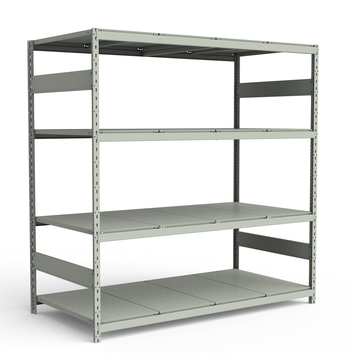 Bulk Storage Rack - Steel Decking - 4 levels (Starter)