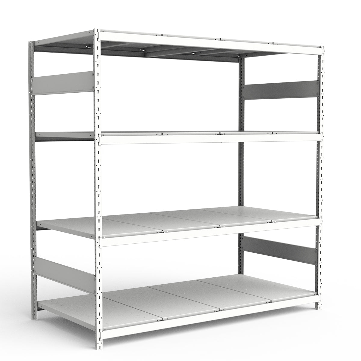 Bulk Storage Rack - Steel Decking - 4 levels (Starter)