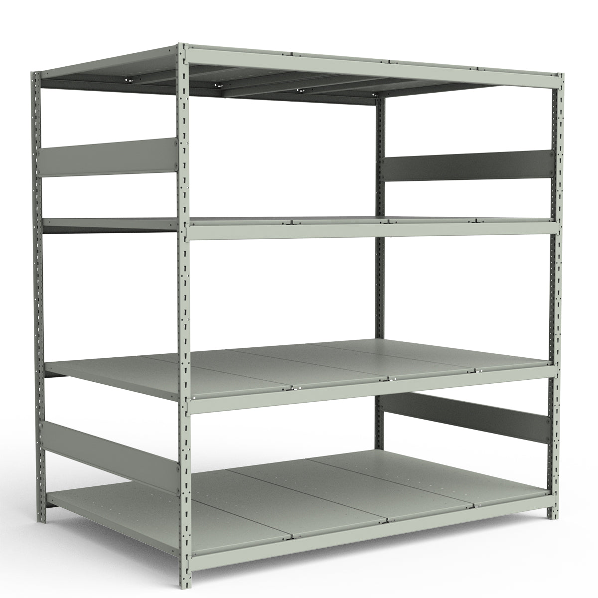 Bulk Storage Rack - Steel Decking - 4 levels (Starter)