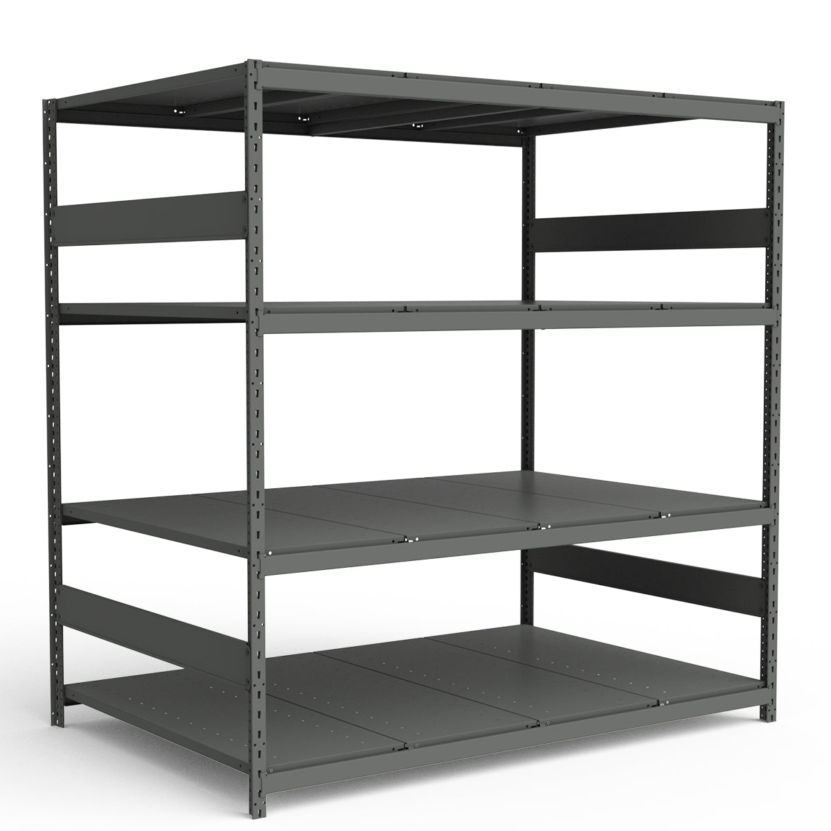 Bulk Storage Rack - Steel Decking - 4 levels (Starter)