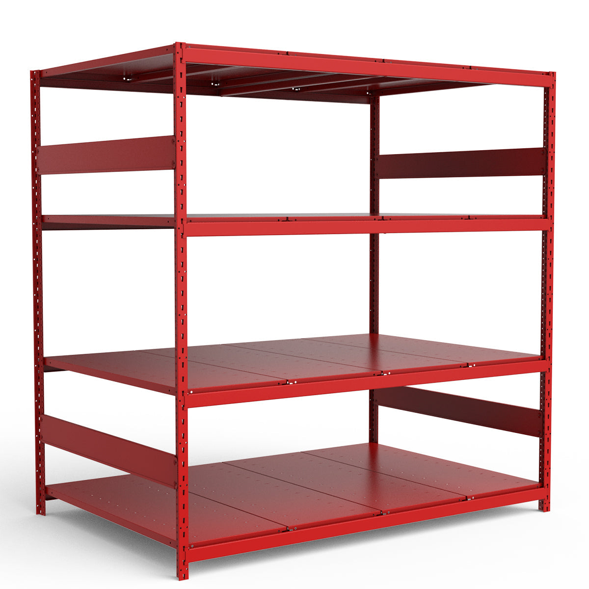 Bulk Storage Rack - Steel Decking - 4 levels (Starter)