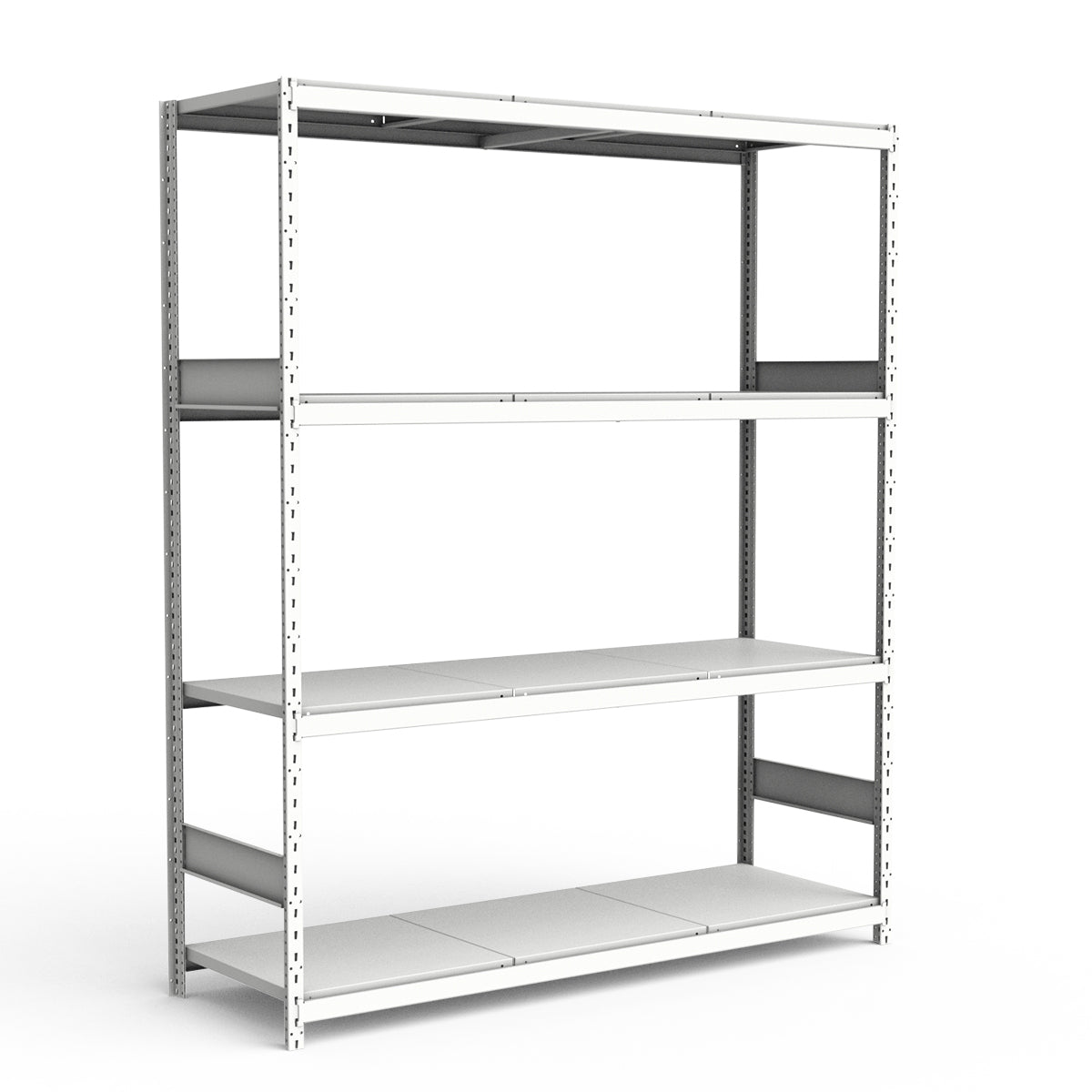Bulk Storage Rack - Steel Decking - 4 levels (Starter)