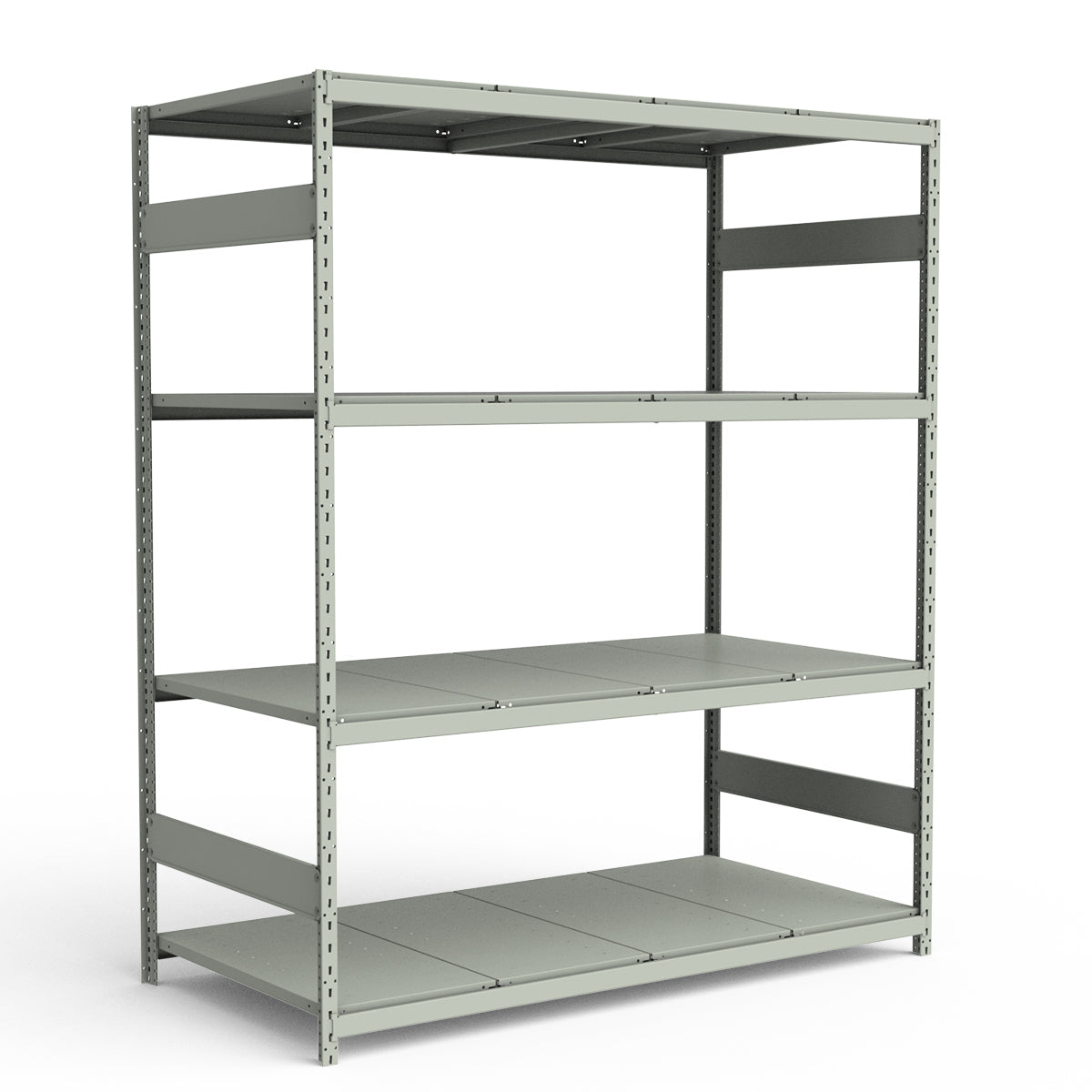Bulk Storage Rack - Steel Decking - 4 levels (Starter)