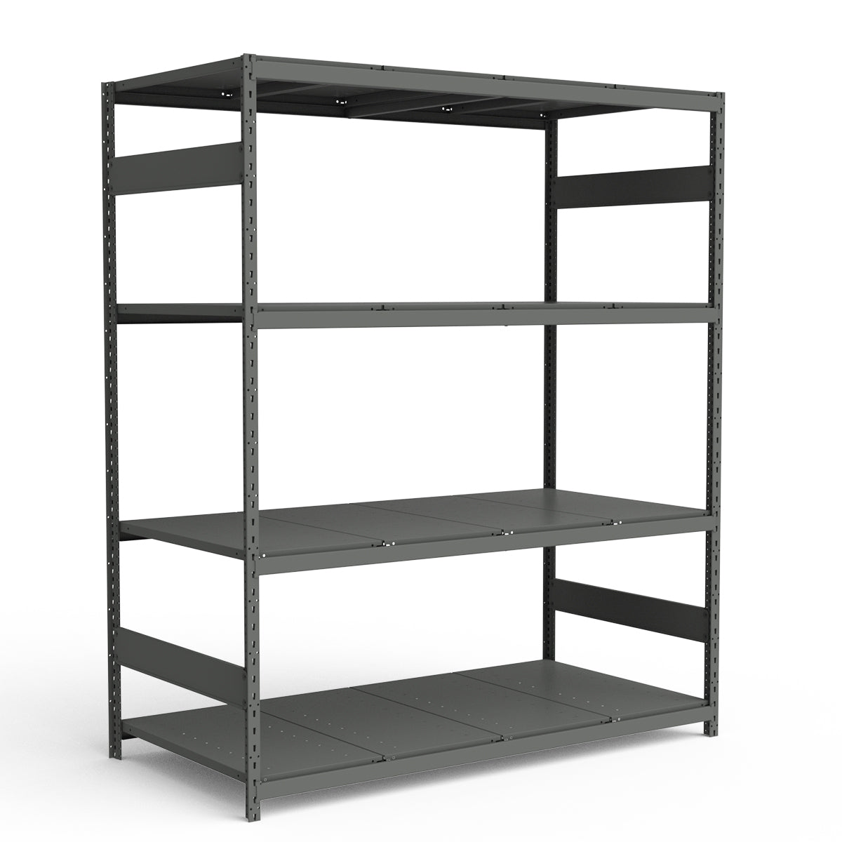 Bulk Storage Rack - Steel Decking - 4 levels (Starter)