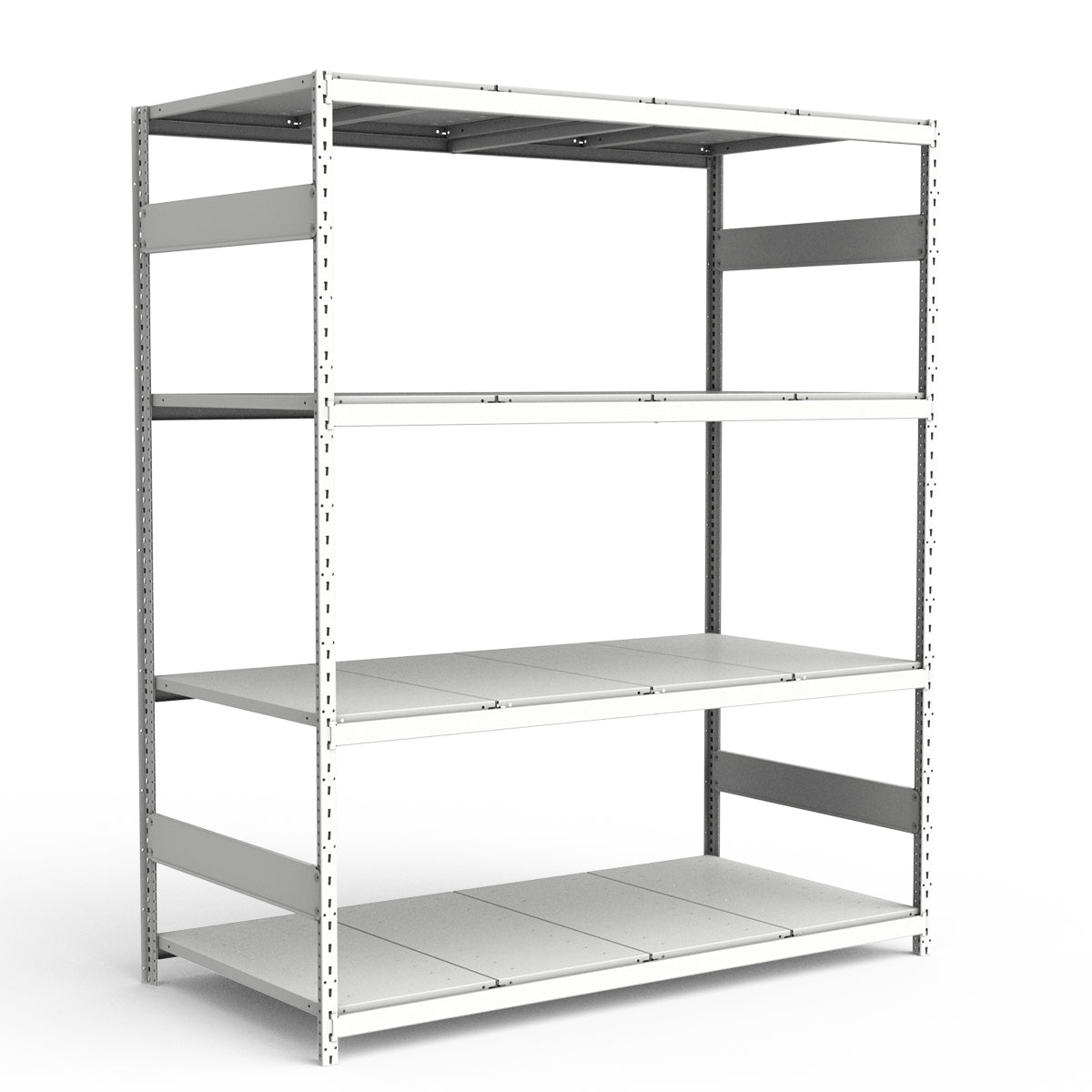 Bulk Storage Rack - Steel Decking - 4 levels (Starter)