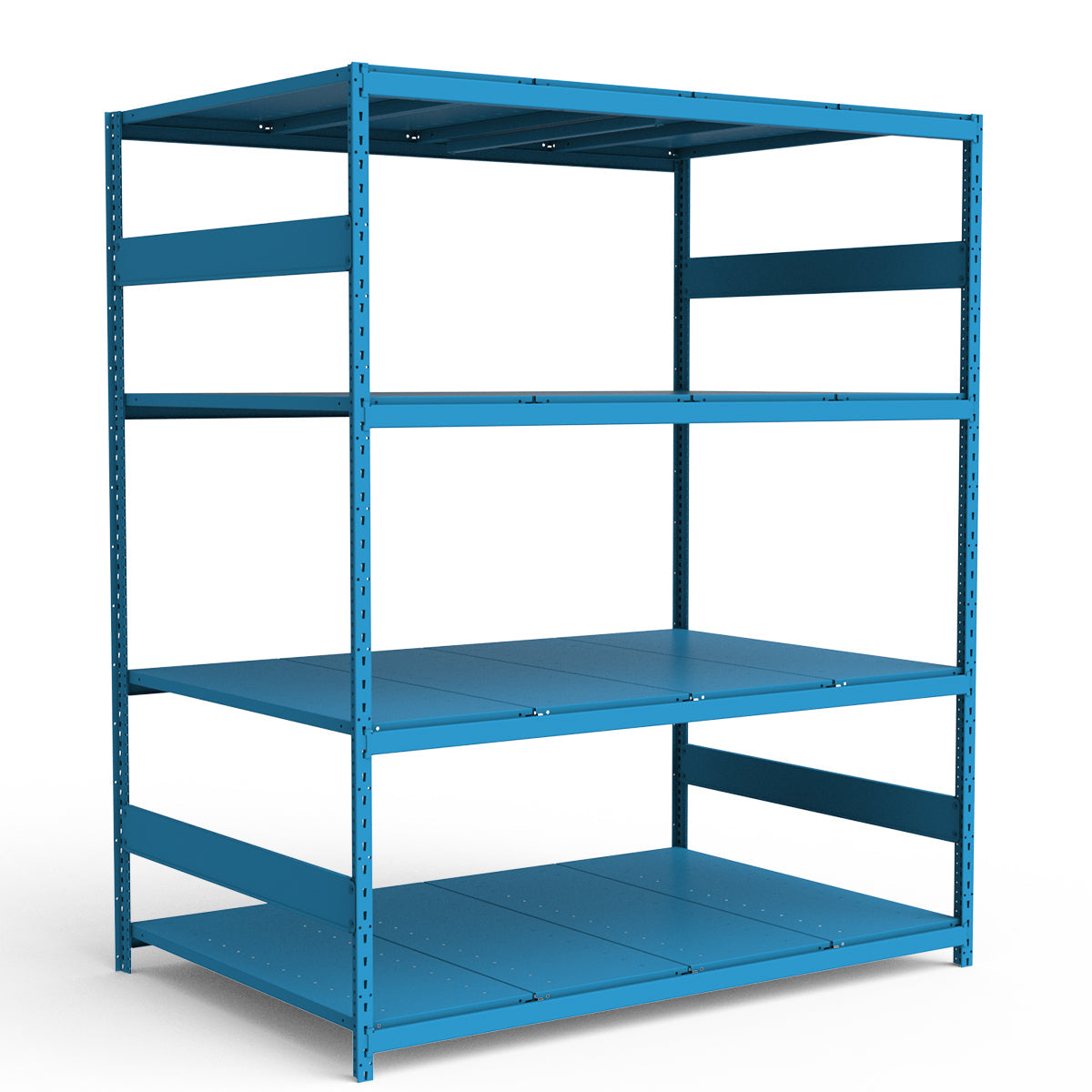 Bulk Storage Rack - Steel Decking - 4 levels (Starter)