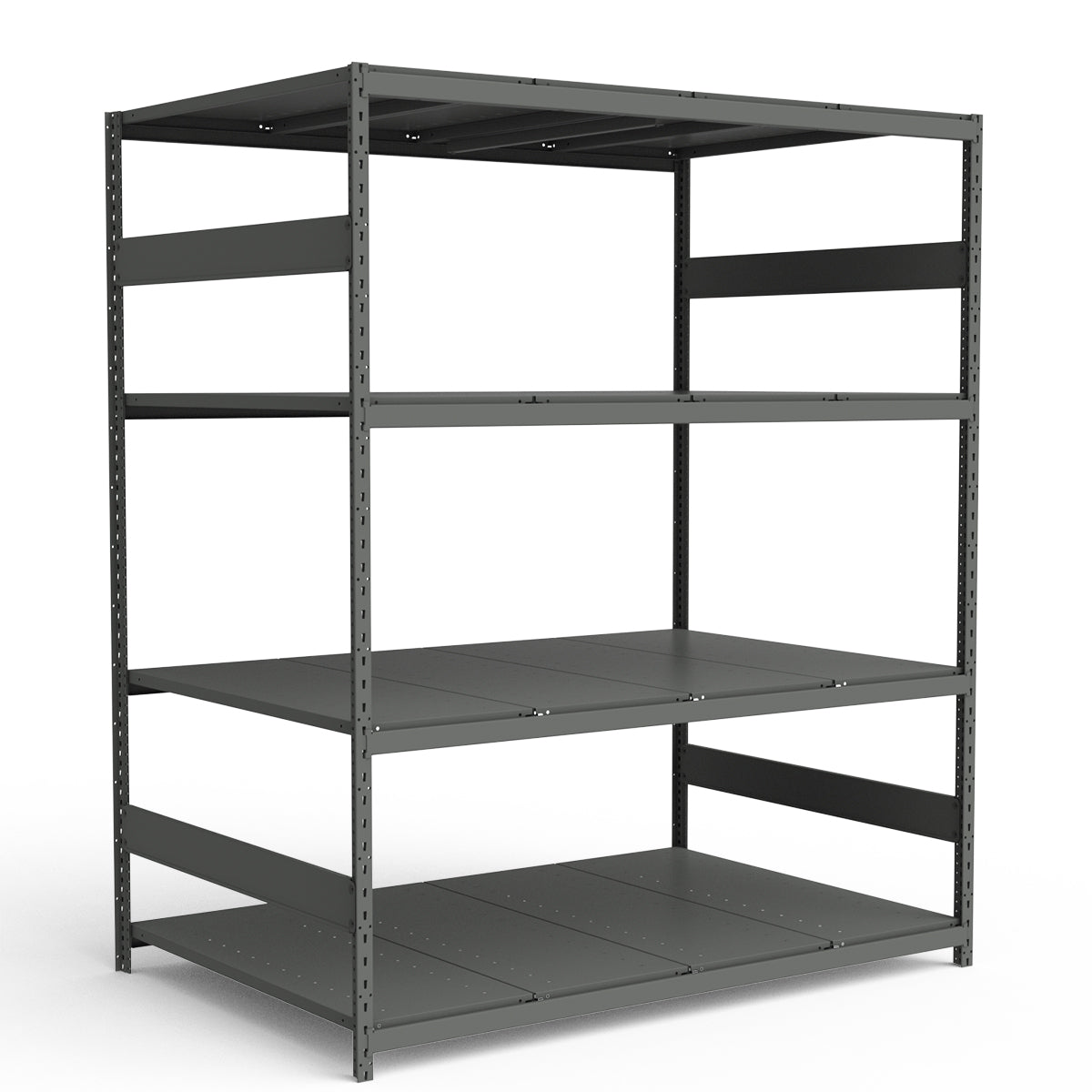 Bulk Storage Rack - Steel Decking - 4 levels (Starter)