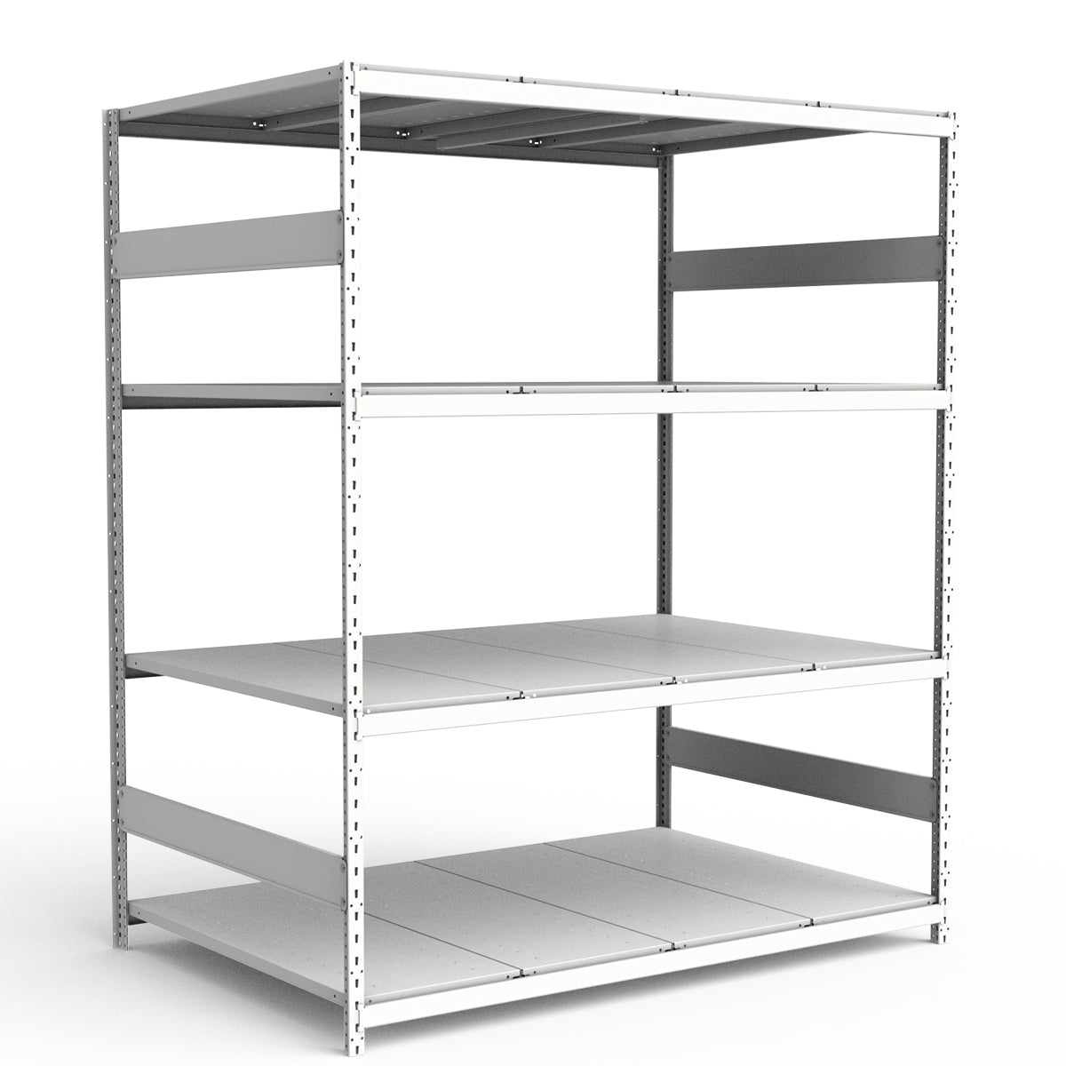 Bulk Storage Rack - Steel Decking - 4 levels (Starter)