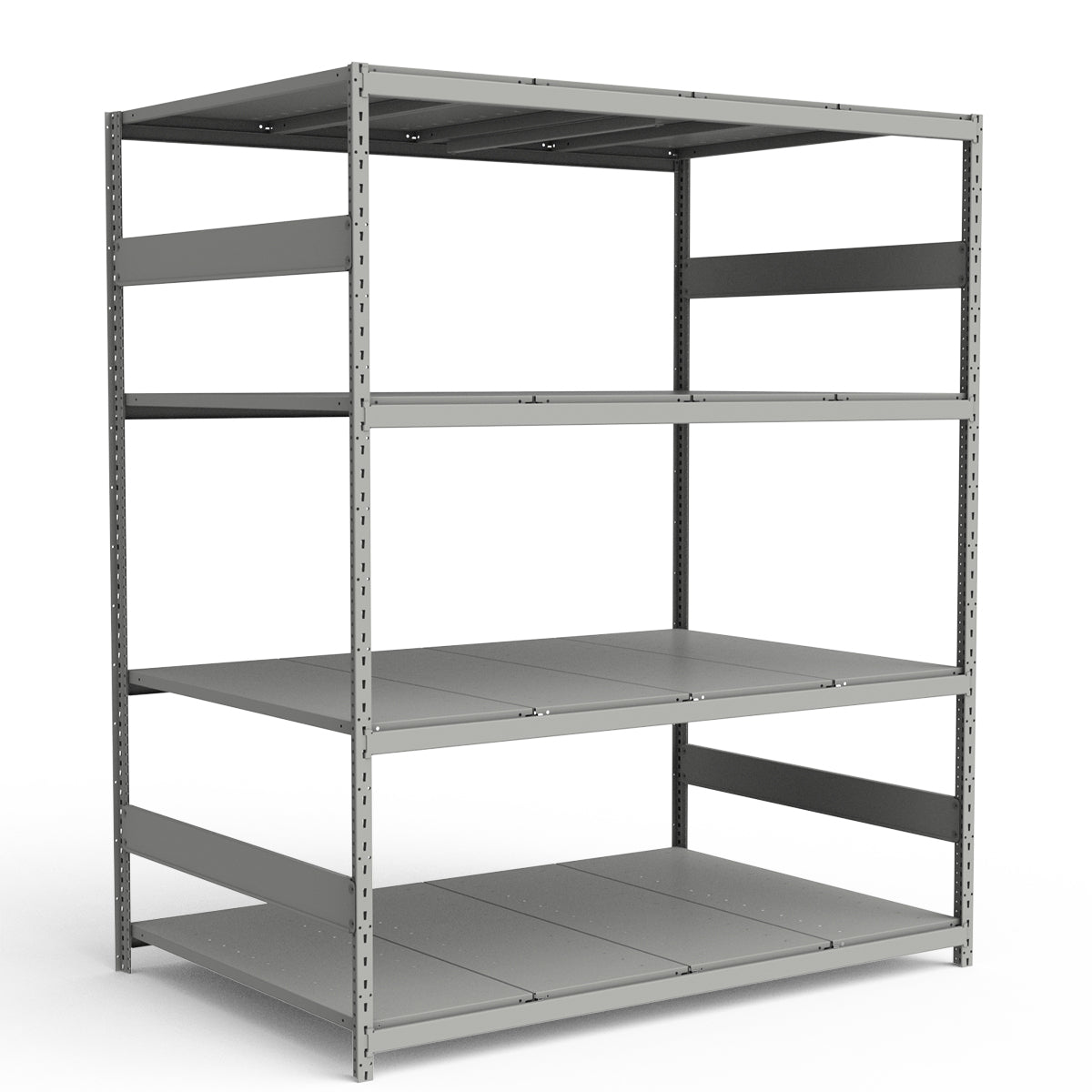 Bulk Storage Rack - Steel Decking - 4 levels (Starter)