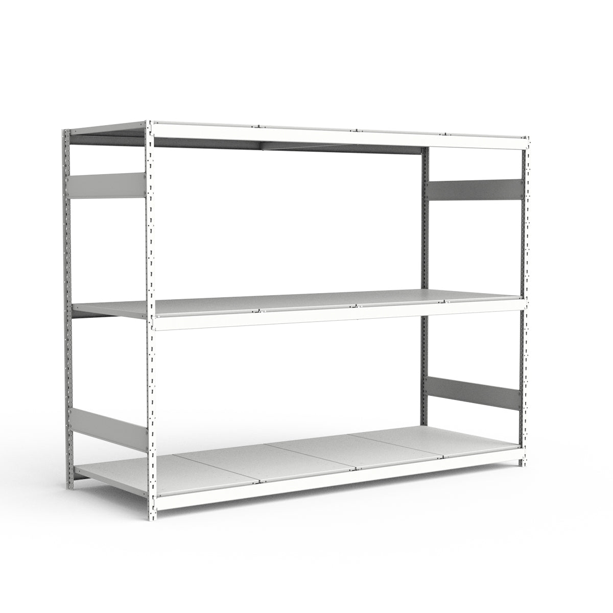 Bulk Storage Rack - Steel Decking - 3 levels (Starter)