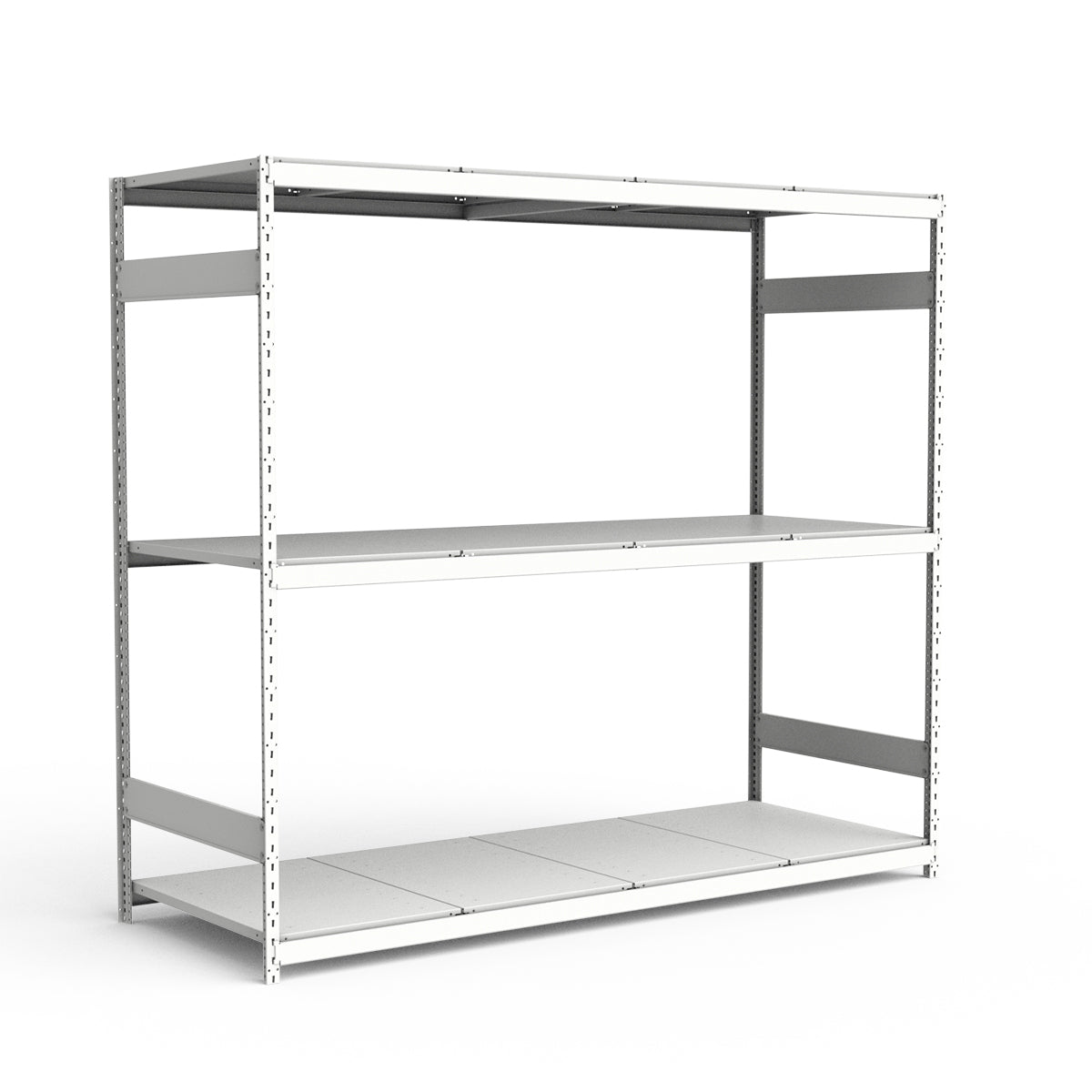 Bulk Storage Rack - Steel Decking - 3 levels (Starter)