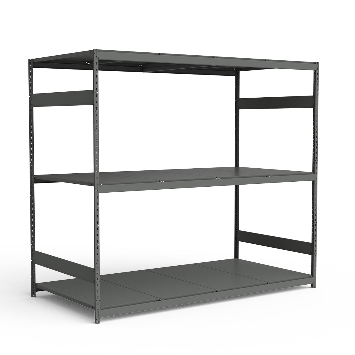 Bulk Storage Rack - Steel Decking - 3 levels (Starter)