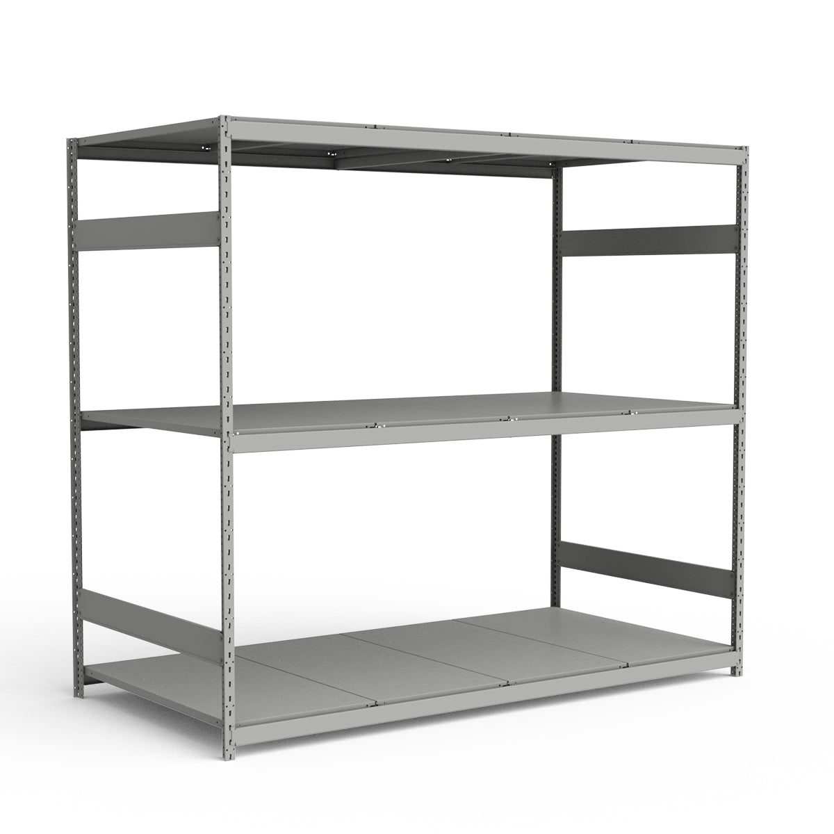 Bulk Storage Rack - Steel Decking - 3 levels (Starter)