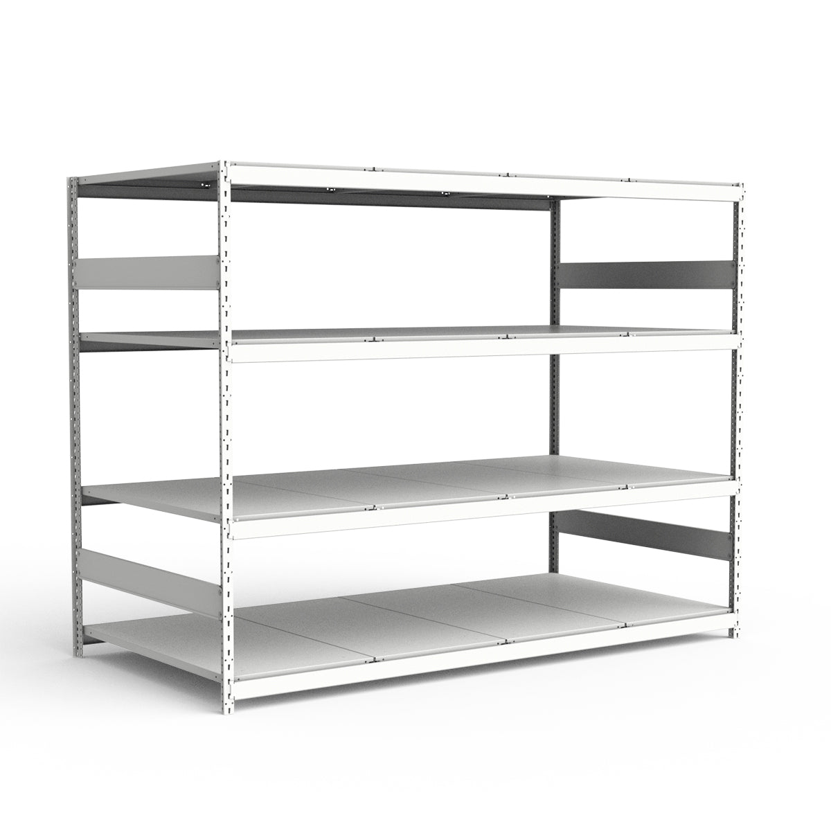 Bulk Storage Rack - Steel Decking - 4 levels (Starter)