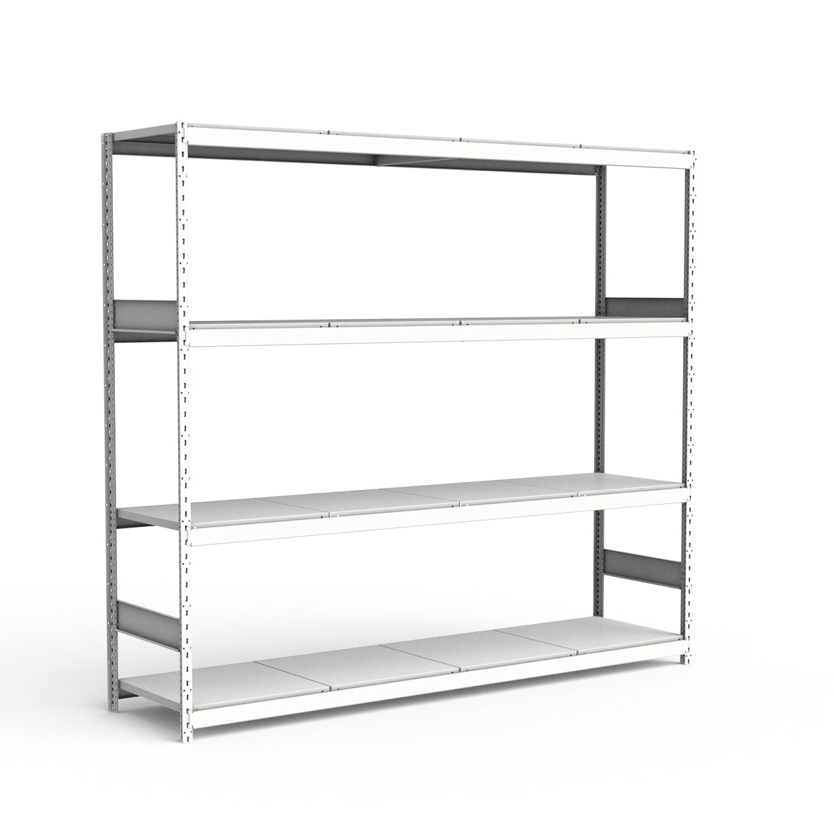 Bulk Storage Rack - Steel Decking - 4 levels (Starter)