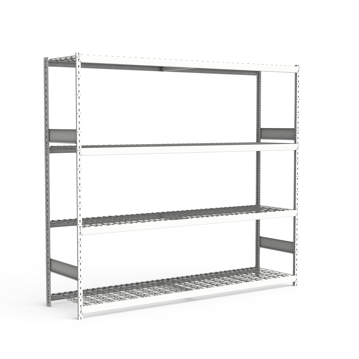 Bulk Storage Rack - Wire Decking - 4 levels (Starter)